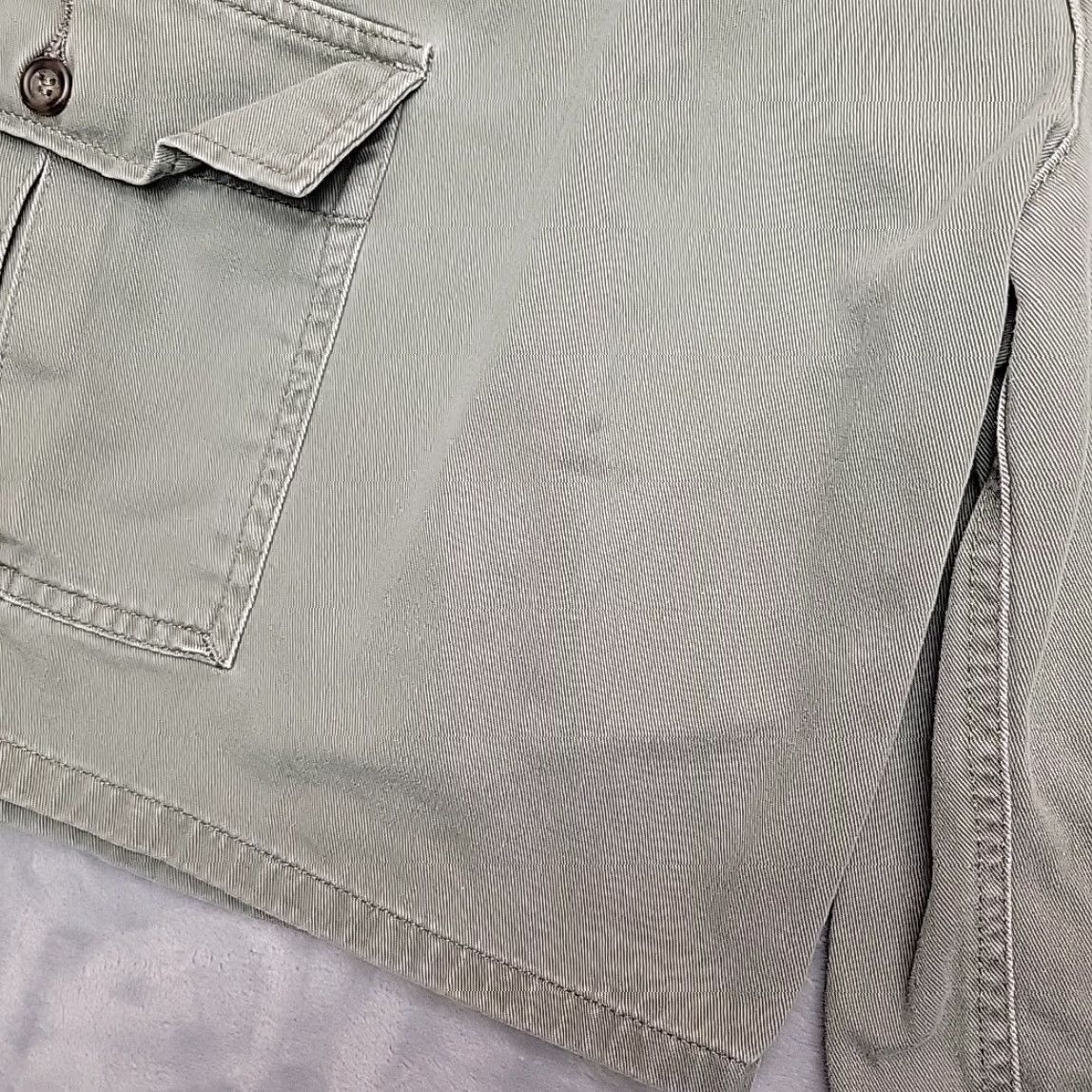 Dockers VTG Dockers Shorts Mens 34 Green Cargo Flat Front 100% Cotton Twill Work Chino Size US 34 / EU 50 - 3 Thumbnail