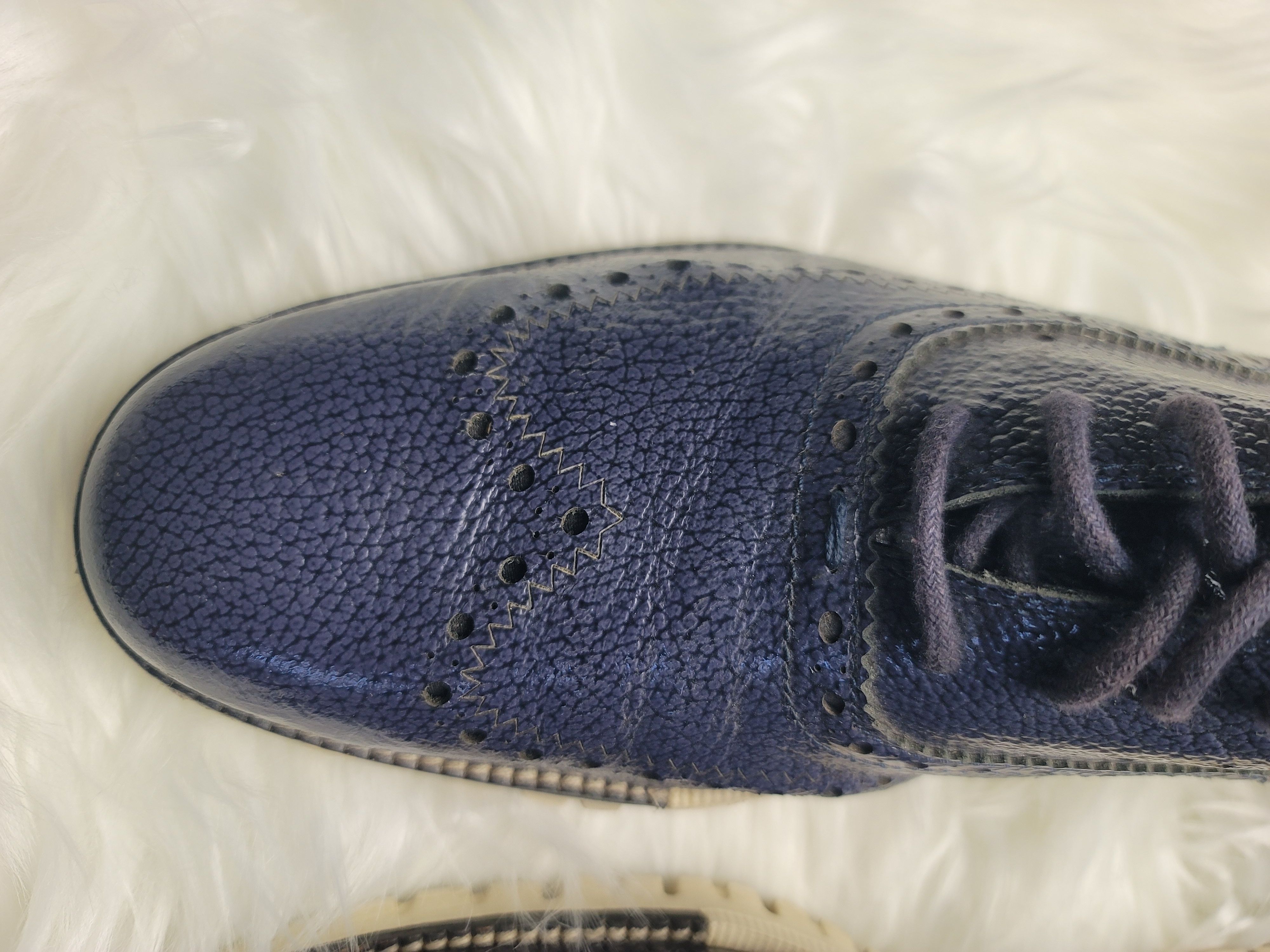 Cole Haan Cole Haan Zerogrand Oxford II Size 10M Blue leather Size US 10 / EU 43 - 3 Thumbnail