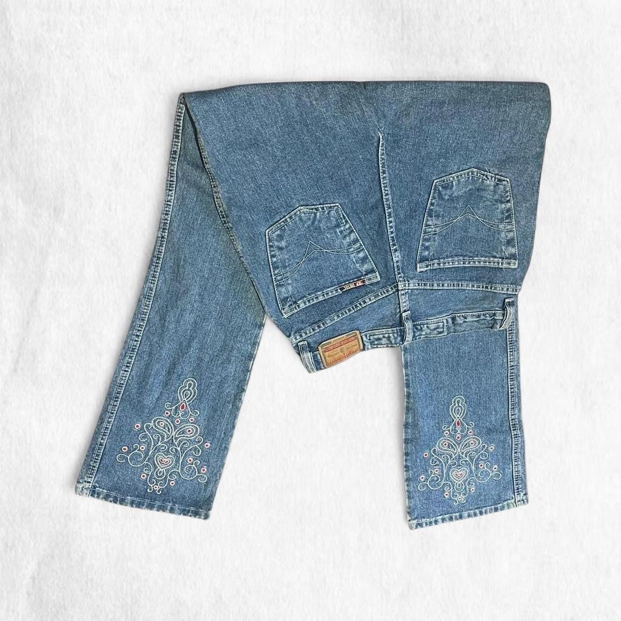 Diesel Diesel ARCHIVE DEADSTOCK light-wash blue flare jeans Size 30" / US 8 / IT 44 - 5 Thumbnail