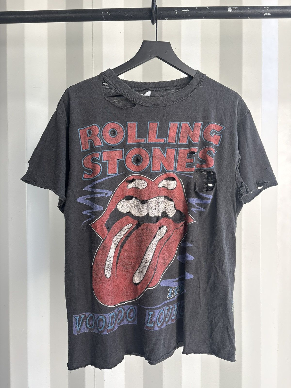 Band Tees Vintage Rolling Stones Shirt Faded Distressed GRUNGE Band Size US L / EU 52-54 / 3 - 1 Thumbnail