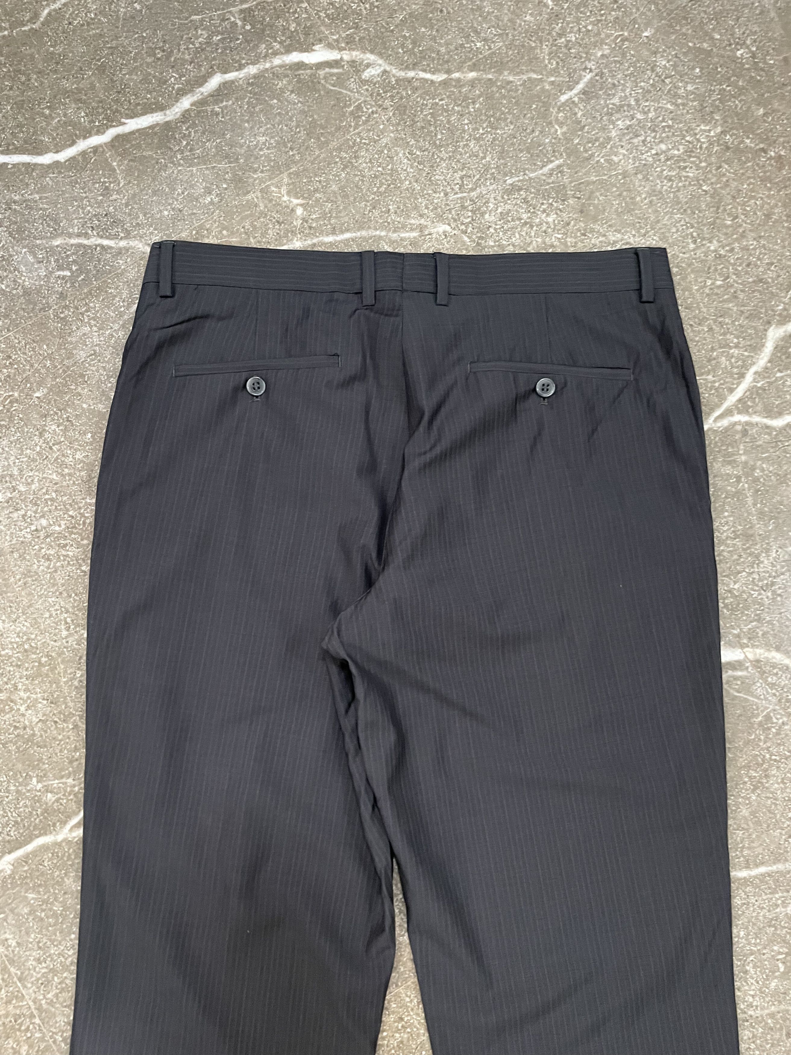 Balmain × Designer Balmain - Pinstripe Trouser Size US 34 / EU 50 - 7 Thumbnail