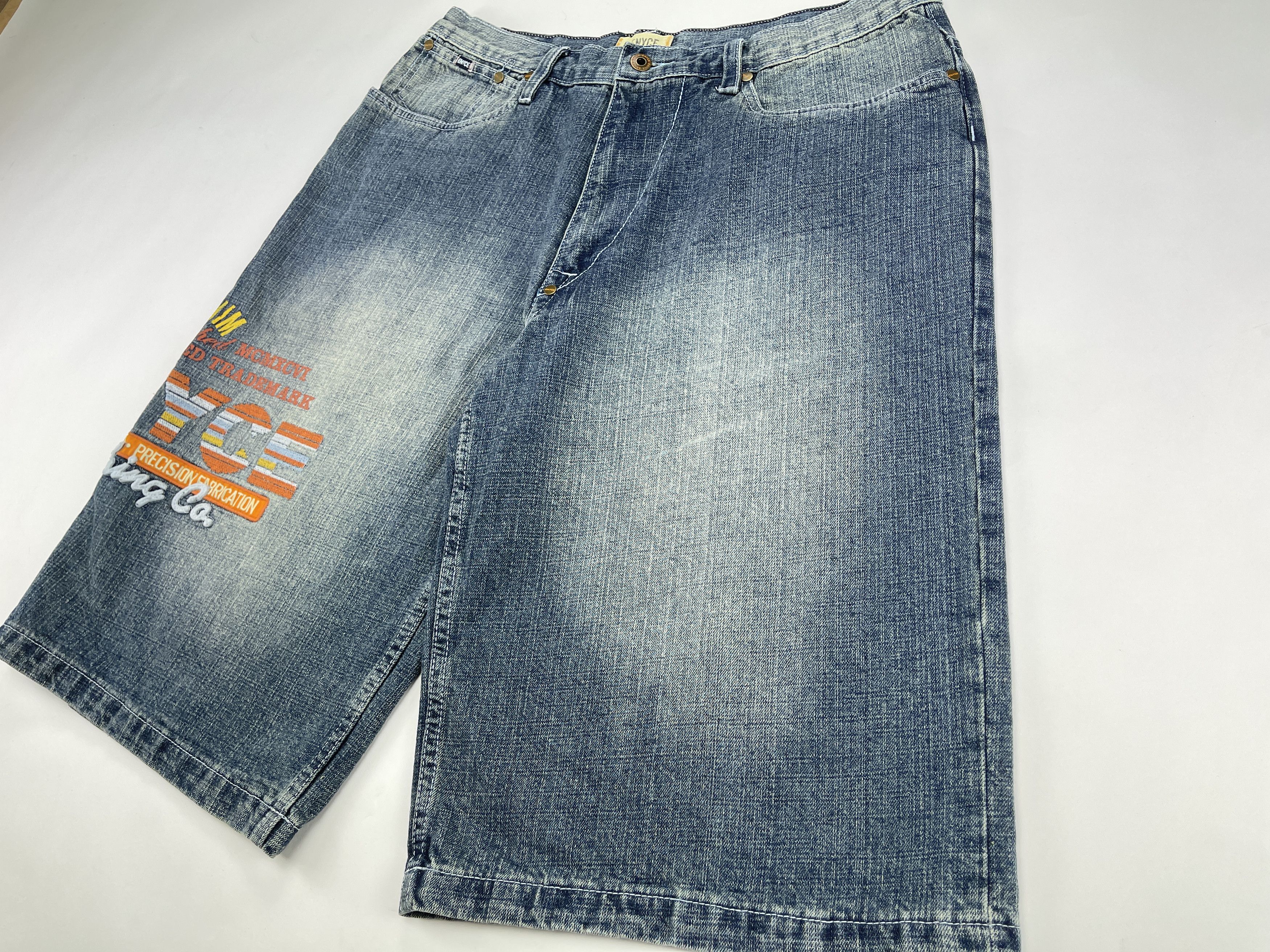Enyce Enyce jeans shorts, vintage baggy denim, 90s hip-hop 36 Size US 36 / EU 52 - 8 Thumbnail