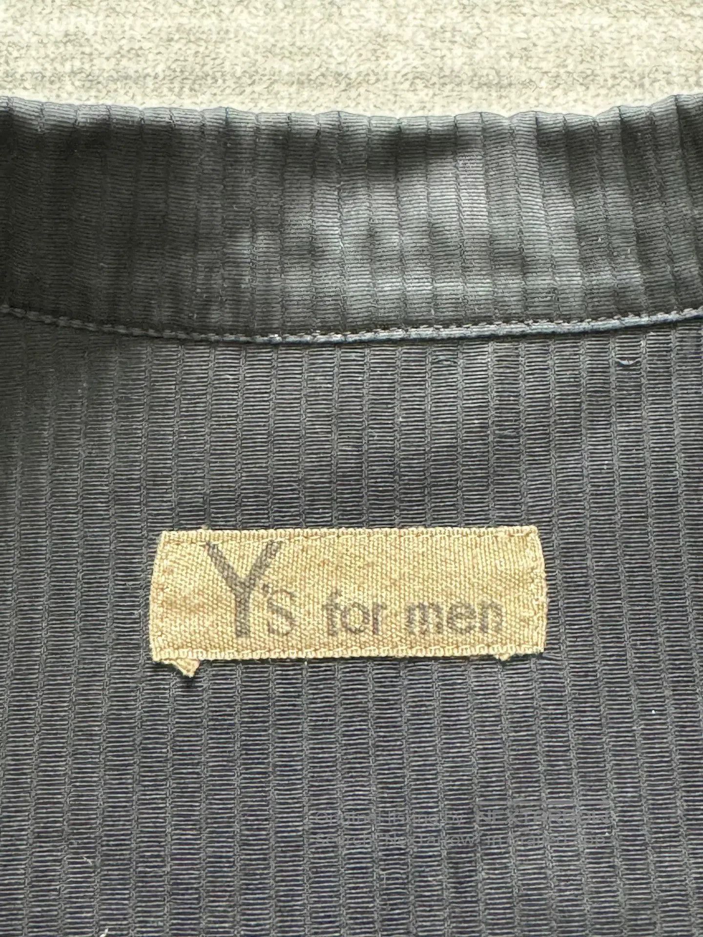 Y's for Men black striped zip-up jacket by Y's for men. Size US M / EU 48-50 / 2 - 7 Thumbnail
