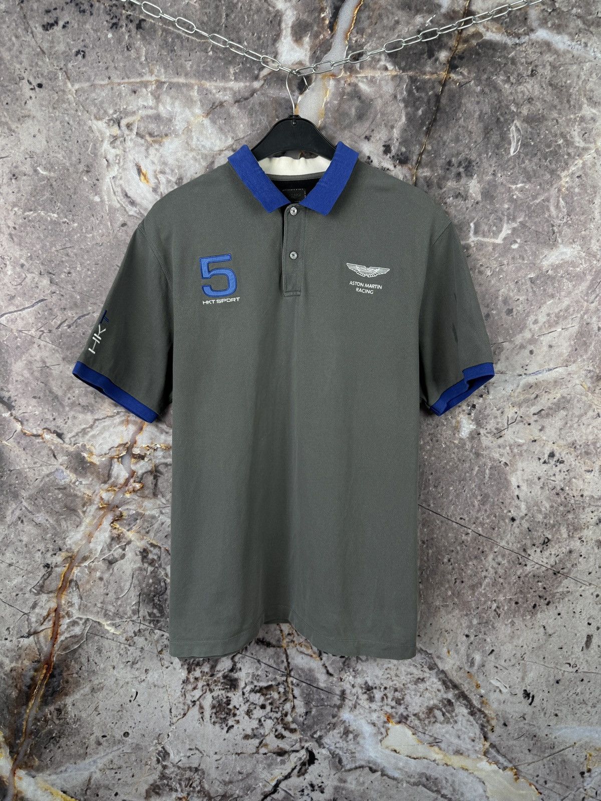 Other Men’s Hackett Sport Polo Shirt Aston Martin Racing Size XXL Size US XXL / EU 58 / 5 - 1 Thumbnail