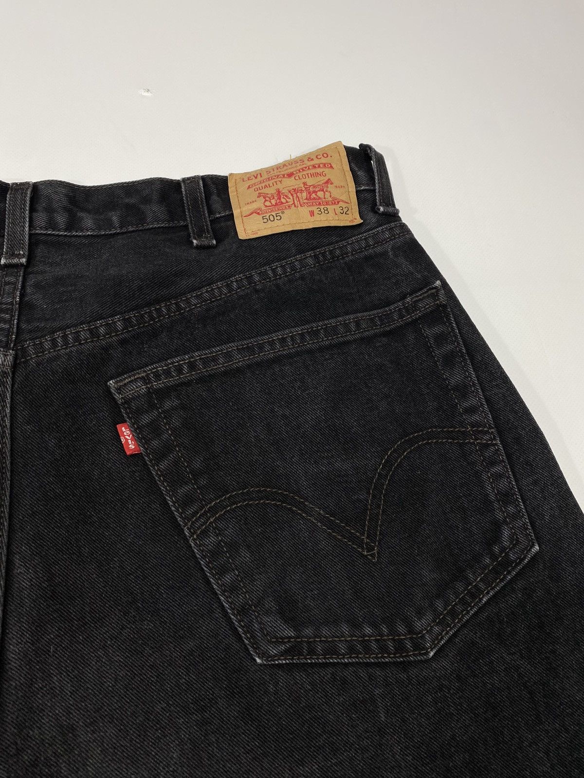 Levi's 🔥LASTDROP🔥 VTG Levis 505 Regular Fit Stonewashed Jeans Pants Size US 38 / EU 54 - 8 Thumbnail