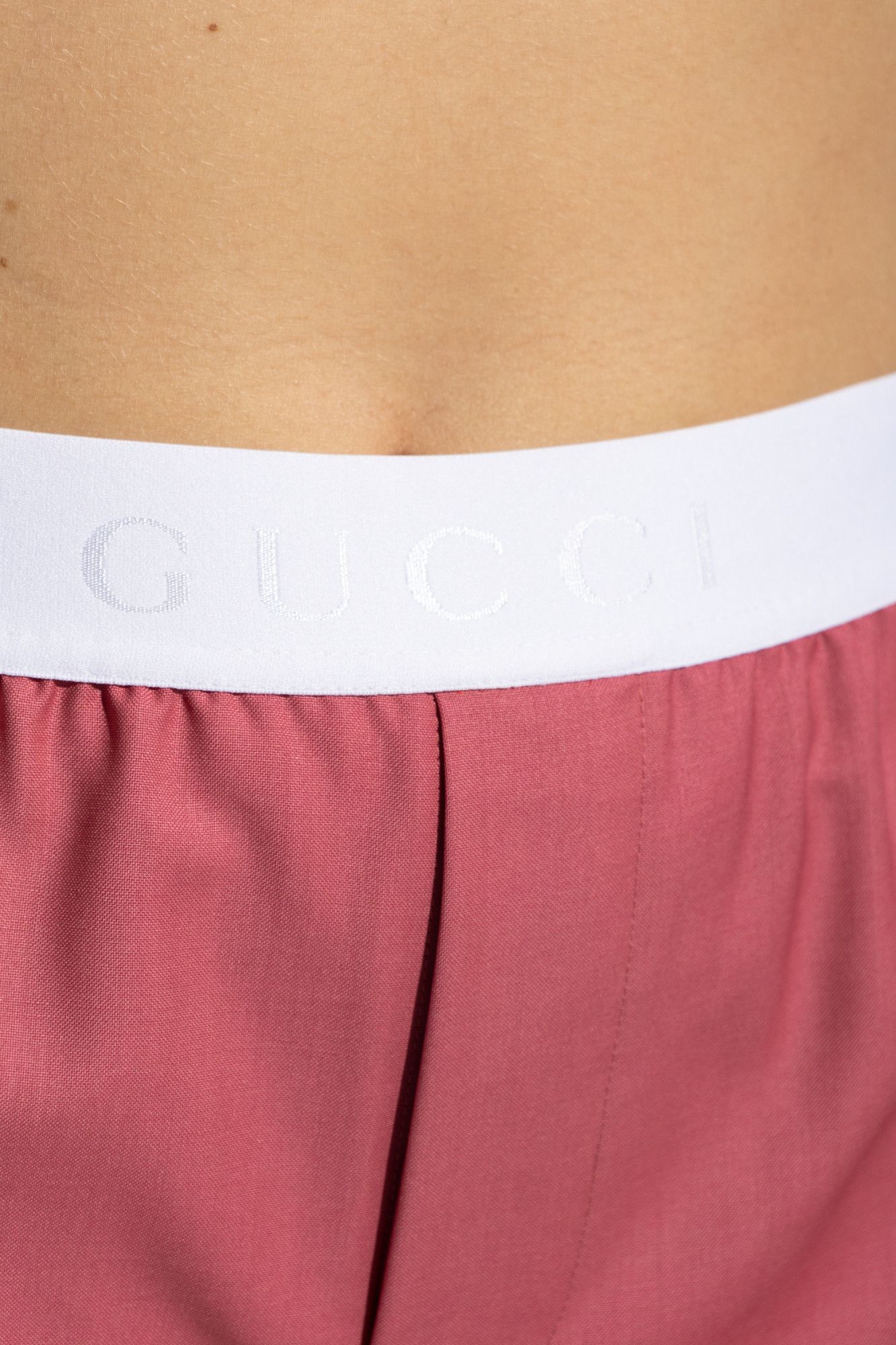 Gucci o1la5ras0526 Light Wool Boxer-style Shorts in Pink Size 30" / US 8 / IT 44 - 5 Thumbnail