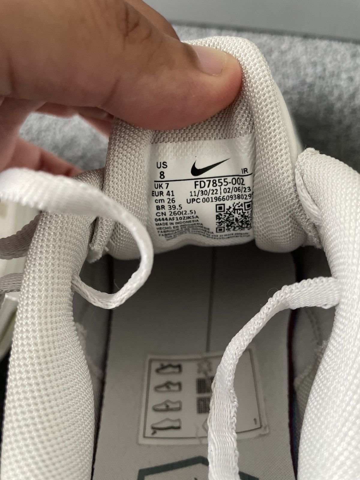 A-COLD-WALL* × Nike White X A-Cold-Wall* Air Max Plus Trainers Size US 8 / EU 41 - 6 Thumbnail