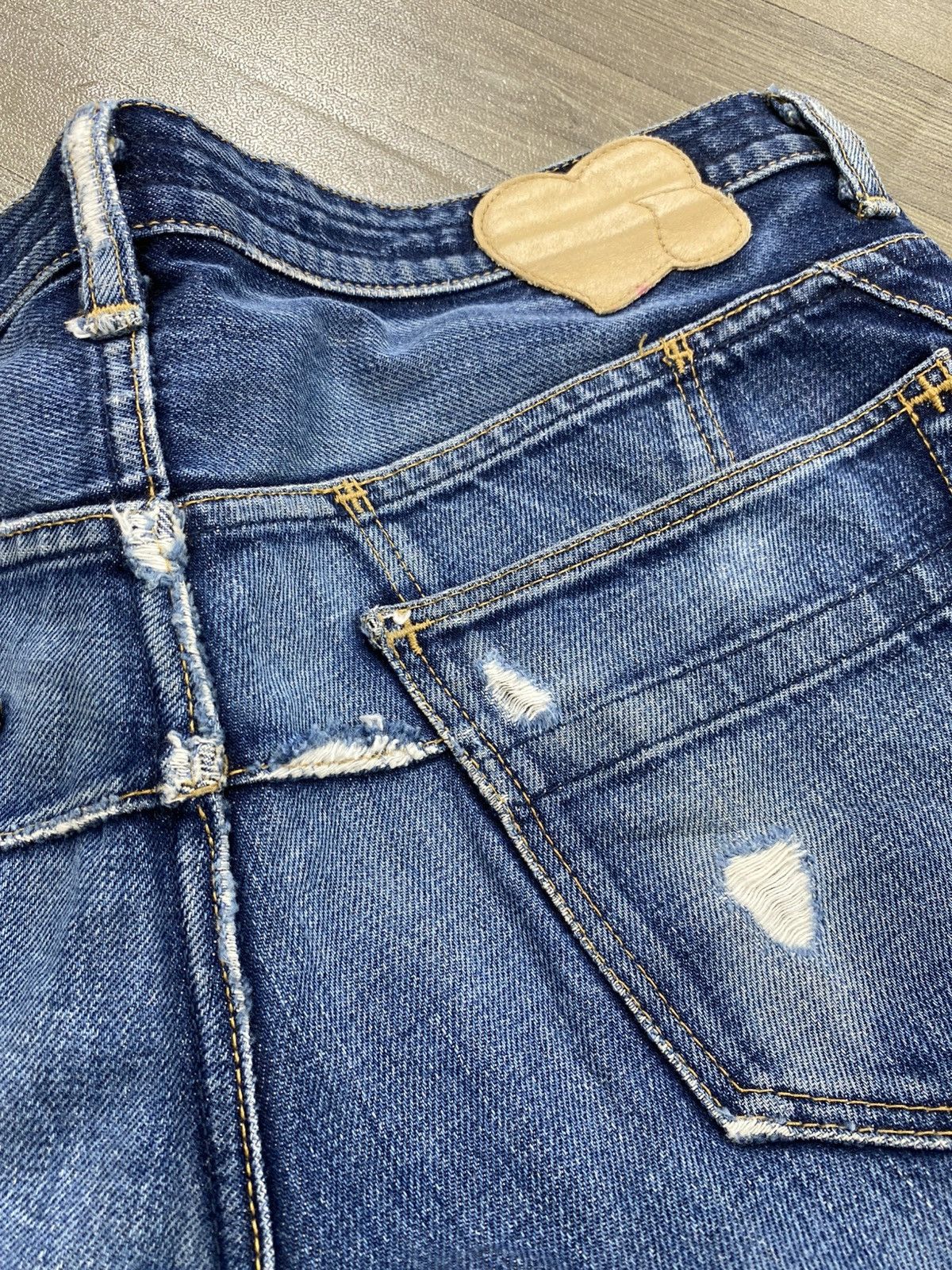 Number (N)ine Vintage Number (N)ine Music Distressed Denim Jeans Faded Size US 32 / EU 48 - 15 Thumbnail