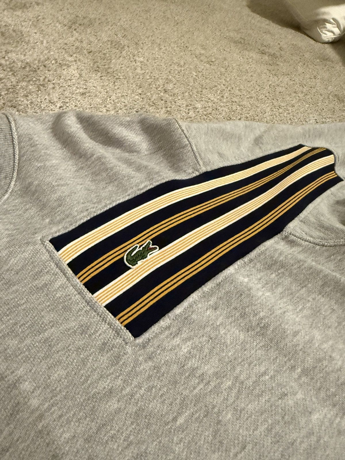 Lacoste Lacoste crewneck Size US XXL / EU 58 / 5 - 1 Thumbnail
