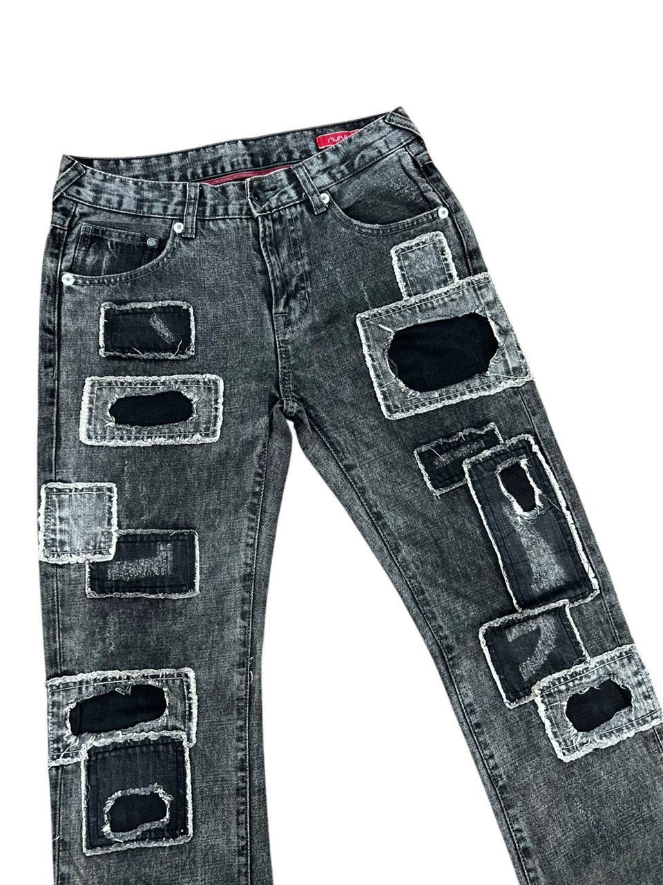 Japanese Brand Japanese Brand Avail Patches Distress Jeans Size US 30 / EU 46 - 4 Thumbnail