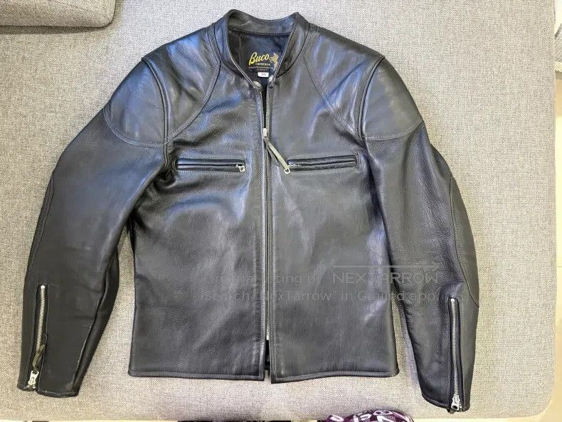 Buco Buco J100 leather jacket Size US M / EU 48-50 / 2 - 1 Thumbnail