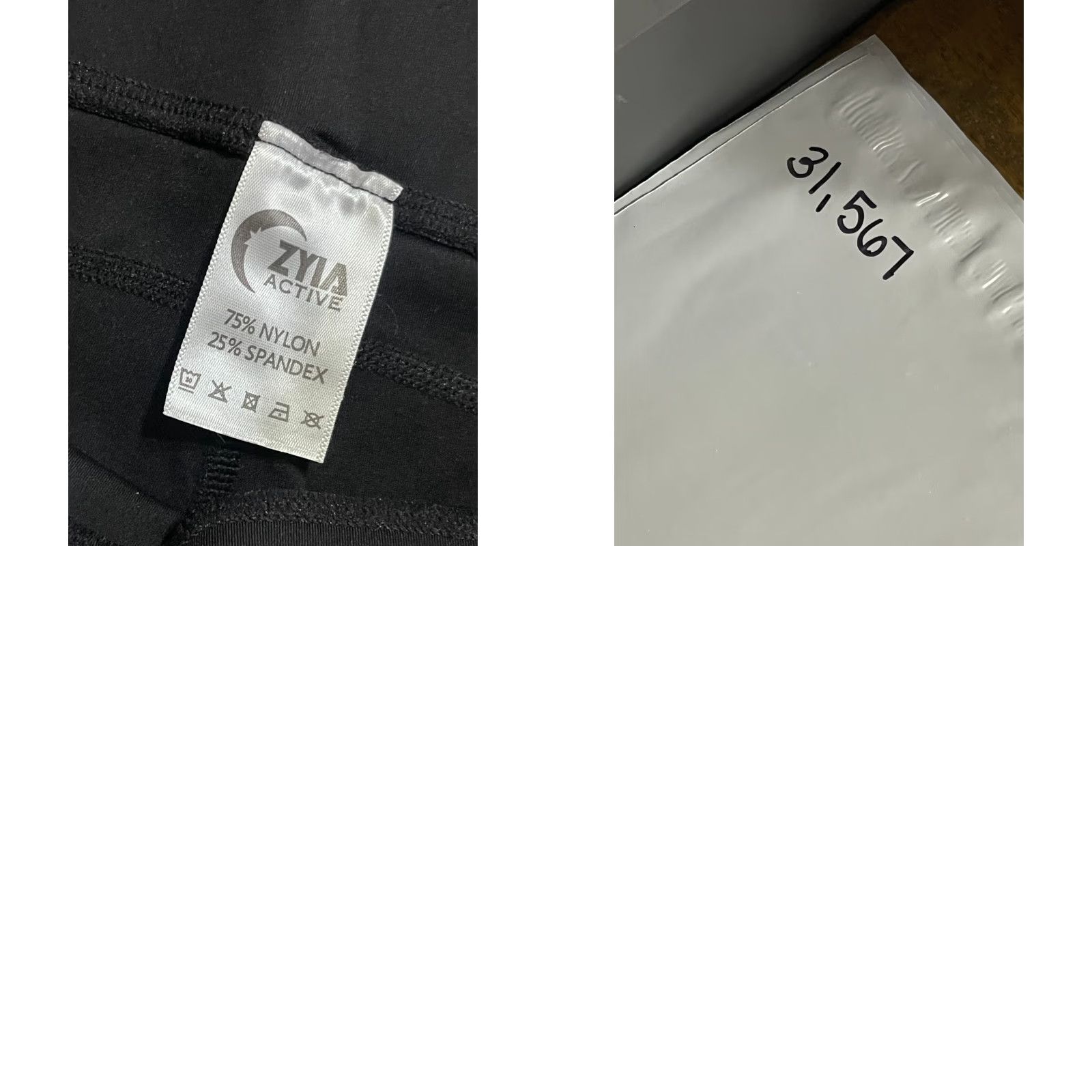 Vintage ZYIA Active Pants, Women's Size 14-16, Black Capri Leggings, Pull On, Regular, Inseam 19, 14-16, Fall Spring Summer, Womens Size 36" / US 14 / IT 50 - 8 Thumbnail