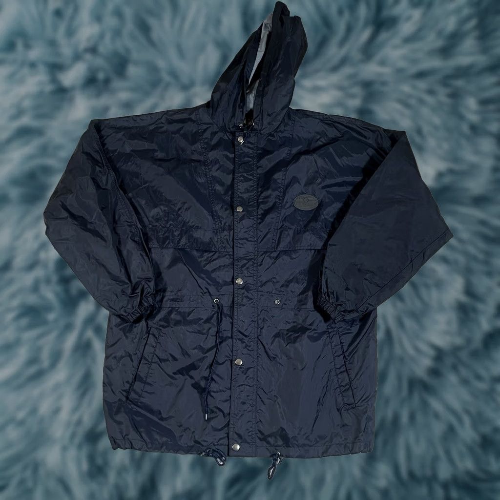 Vintage VINTAGE Cuccini Turbo Windbreaker Jacket M Navy Blue Men’s Size US M / EU 48-50 / 2 - 1 Thumbnail