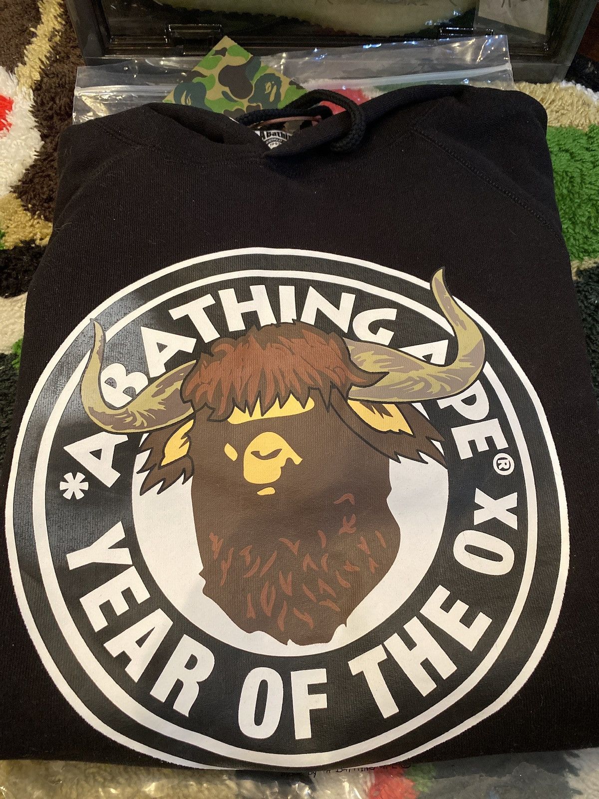 Bape BAPE Year Of The Ox Pullover Hoodie Size M Size US M / EU 48-50 / 2 - 2 Thumbnail