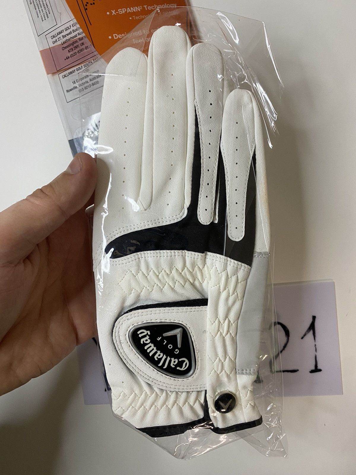Callaway Callaway golf glove Size ONE SIZE - 4 Thumbnail