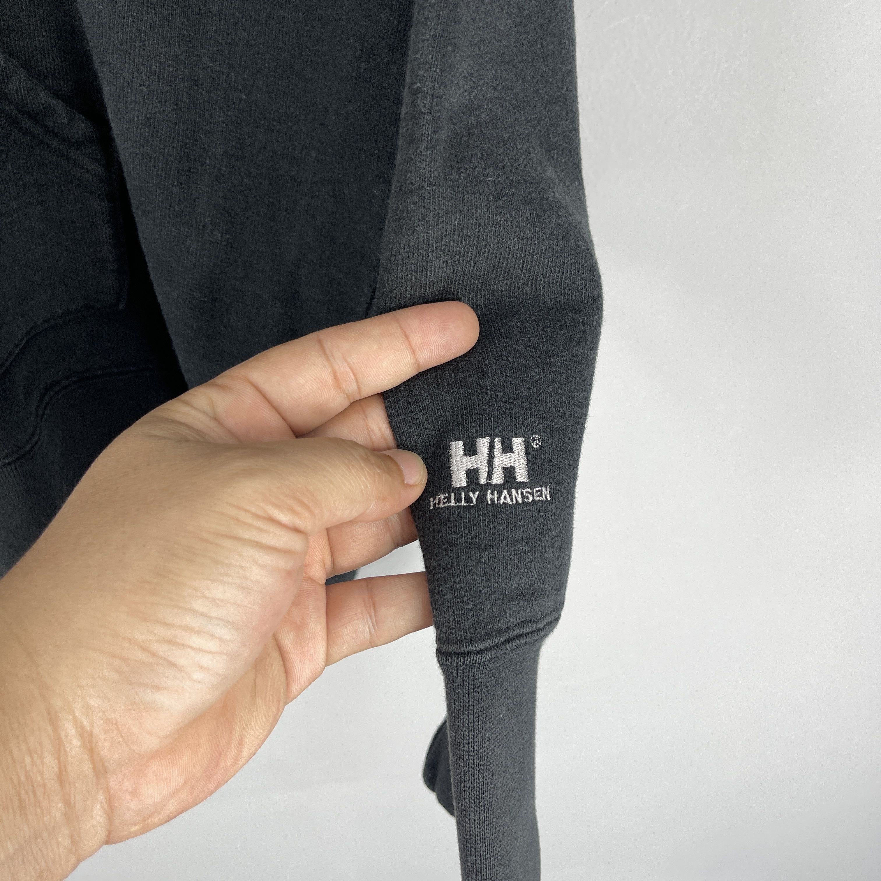 Helly Hansen Vintage 1990s HELLY HANSEN Embroidery Logo Zipper Hoodie Size US XL / EU 56 / 4 - 3 Thumbnail