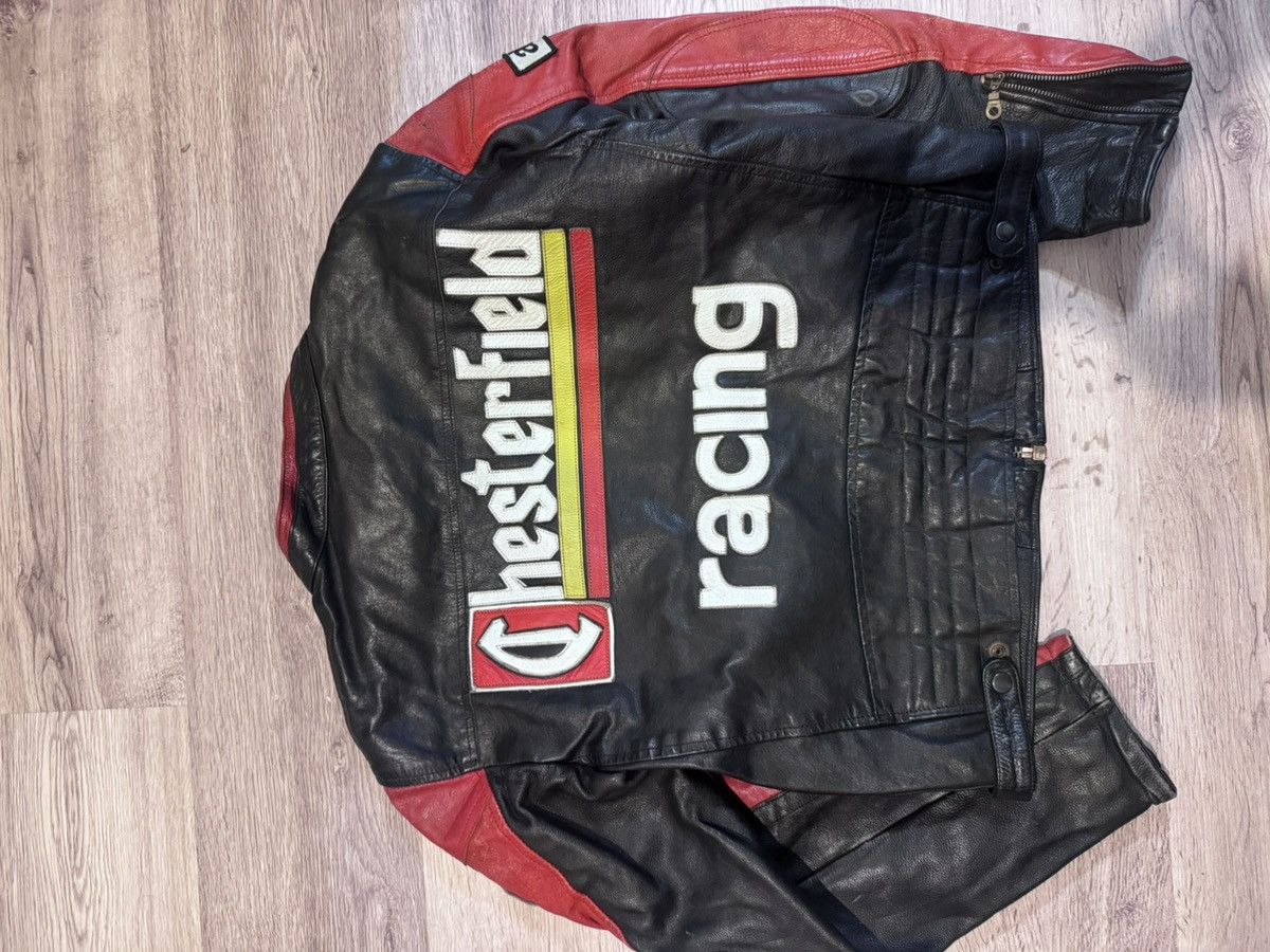 Other rare vintage Chesterfield racing/moto leather jacket Size US M / EU 48-50 / 2 - 6 Thumbnail