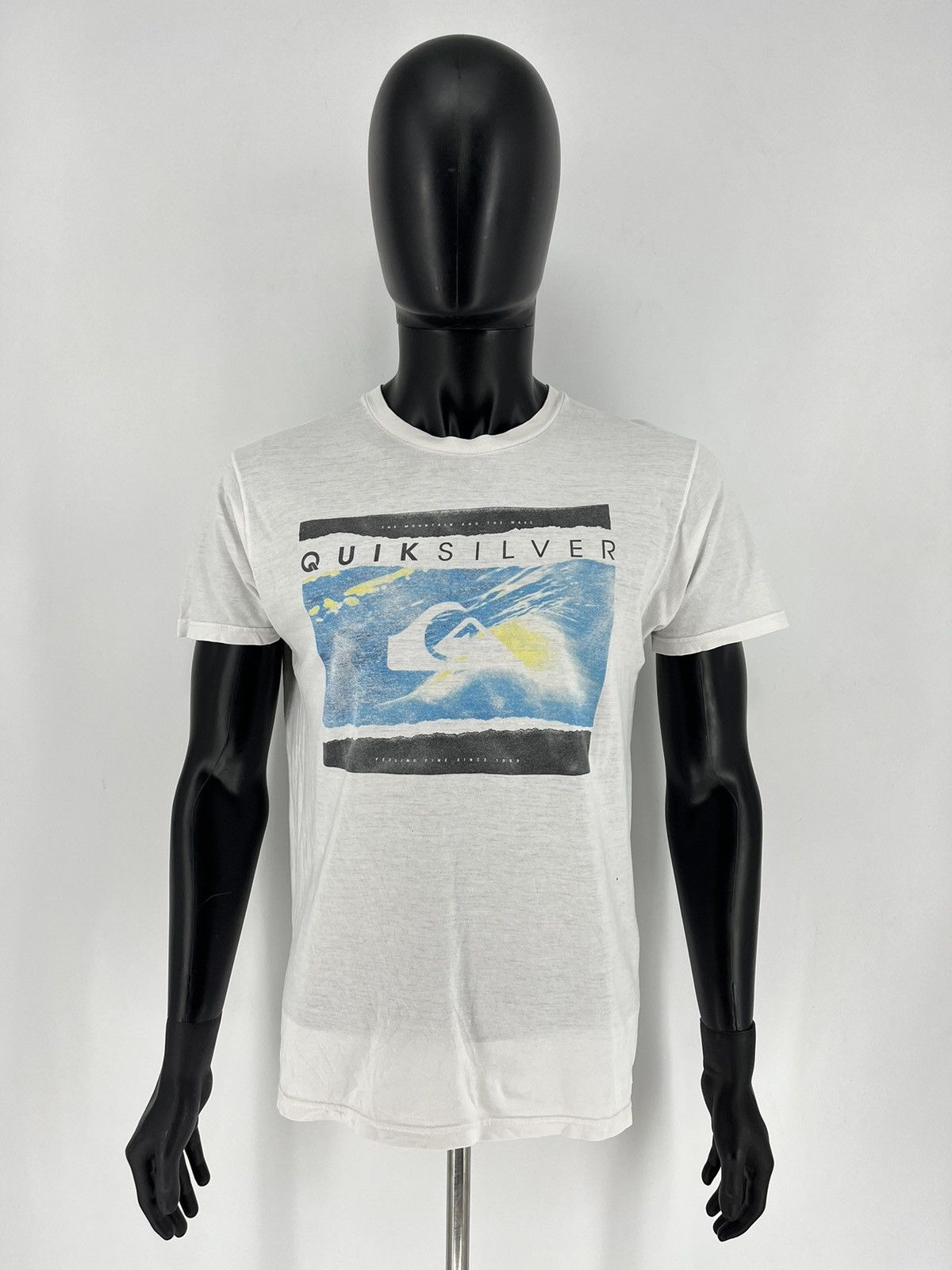 Other Vintage Quiksilver T-Shirt Medium Gray Surf Skateboard y2k Size US M / EU 48-50 / 2 - 2 Thumbnail
