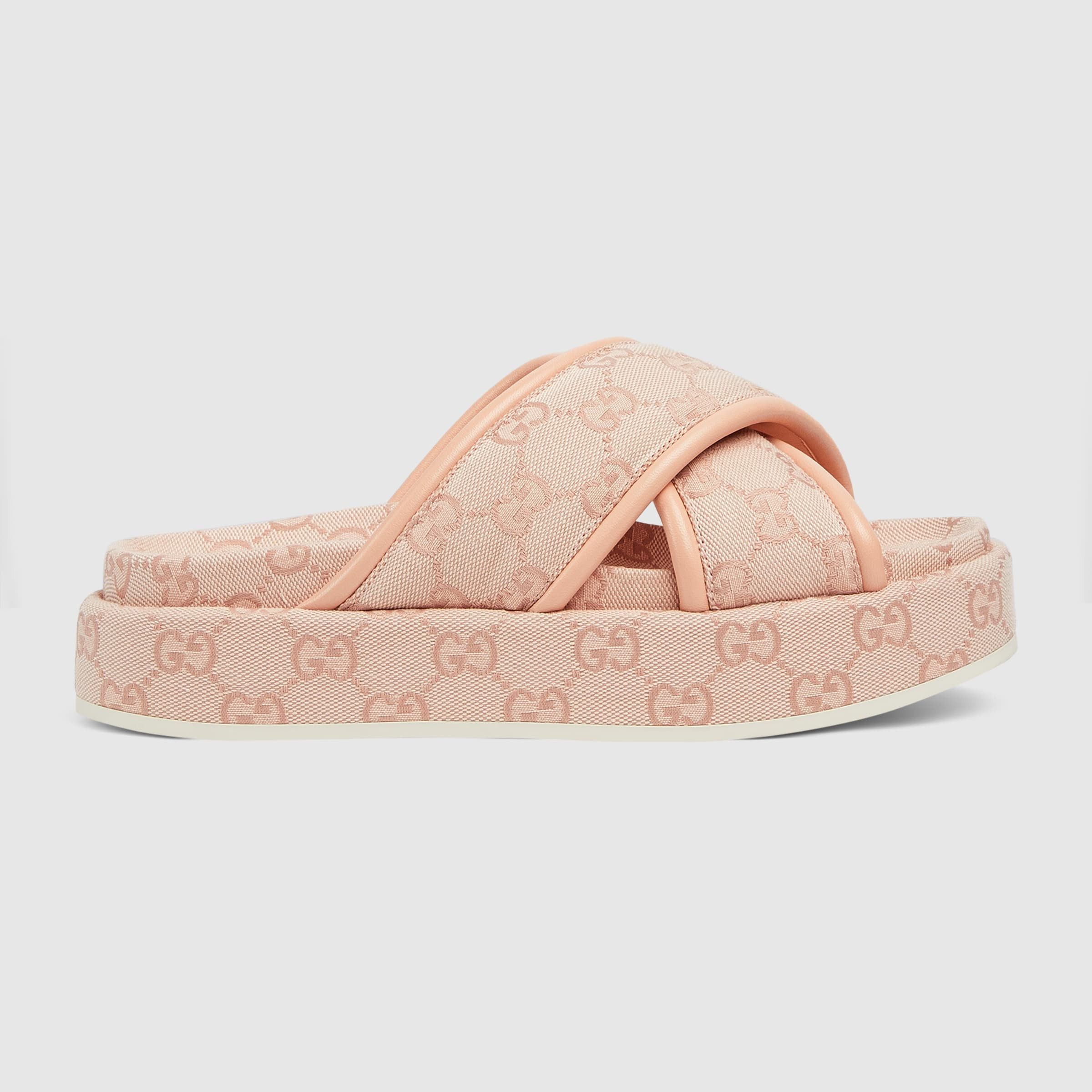 Gucci GG Original Platform Sandals SIZE 40