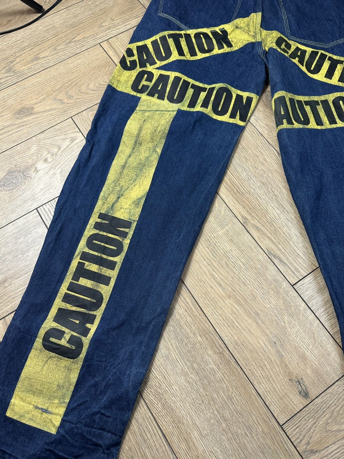 Japanese Brand × Vintage Vintage baggy jeans - Size US 36 / EU 52 - 3 Thumbnail
