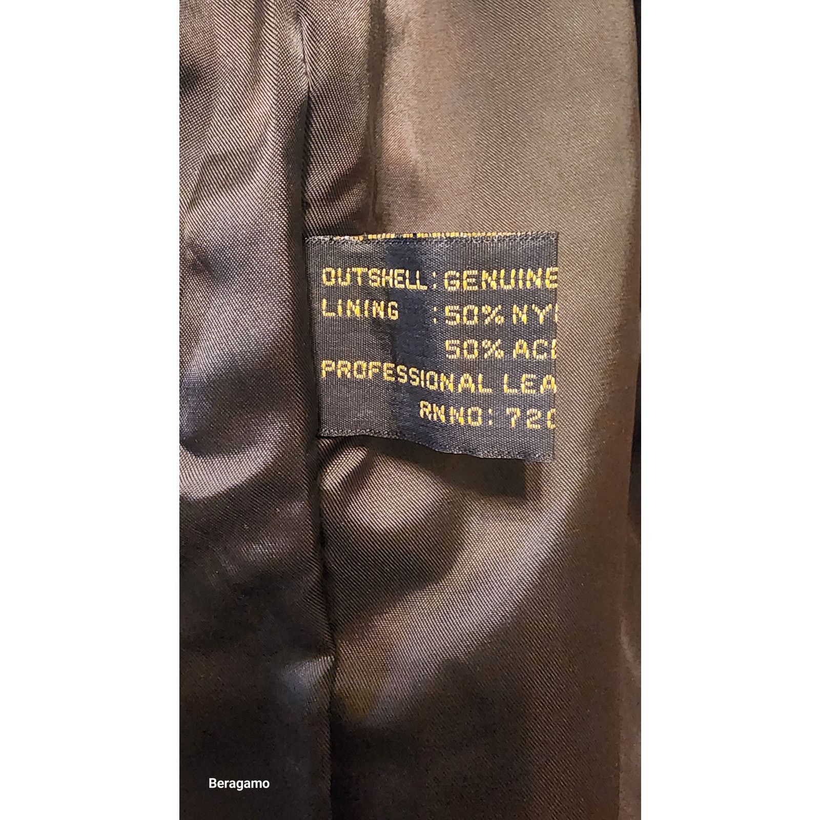 Adler Authentic vintage Adler 1955 genuine leather jacket, size L Size US L / EU 52-54 / 3 - 10 Thumbnail