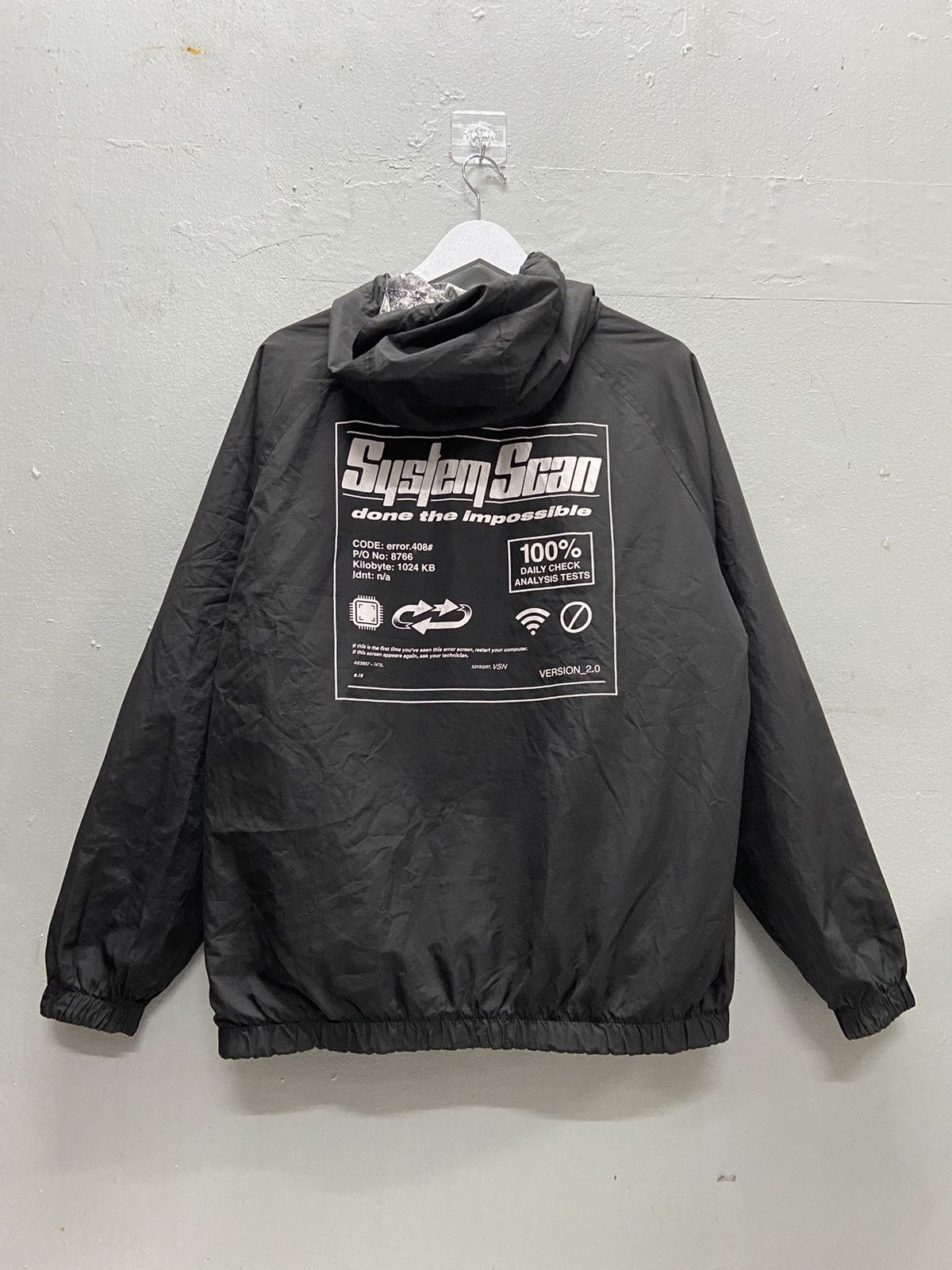 Bershka BERSHKA SYSTEM SCAN REVERSIBLE GORPCORE JACKET Size US M / EU 48-50 / 2 - 2 Thumbnail