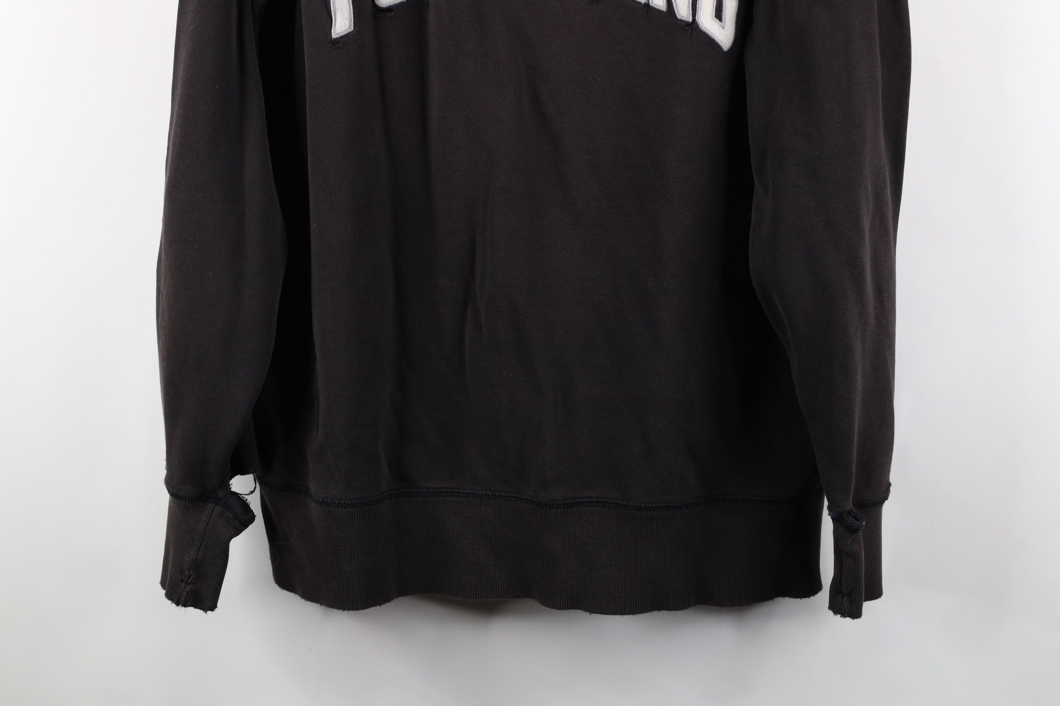 Polo Ralph Lauren Vintage 90s Ralph Lauren Spell Out Crewneck Sweatshirt Black Size US L / EU 52-54 / 3 - 3 Thumbnail