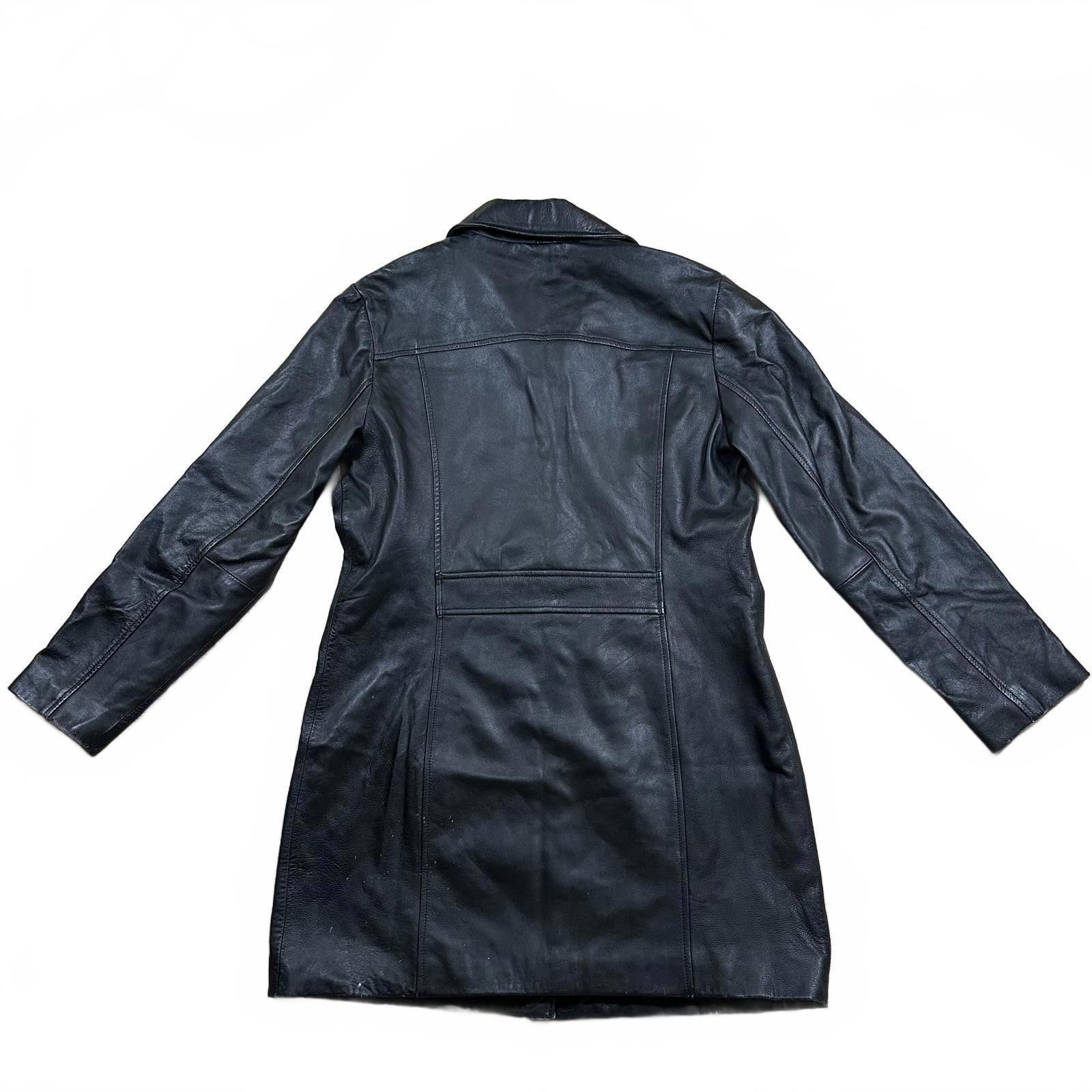Wilsons Leather Wilsons Leather Women's Leather Jacket L Black Classic Style Size L / US 10 / IT 46 - 2 Thumbnail