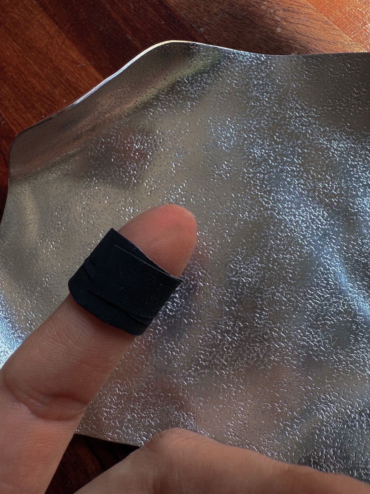 Other Black Bandage-Style Ring – Size 6 Size ONE SIZE - 2 Thumbnail