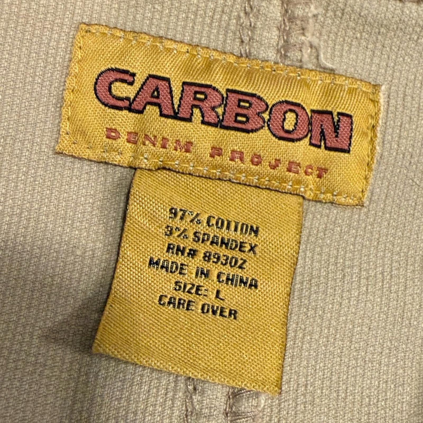 Carbon Carbon tan corduroy cropped blazer jacket SZ LG Size L / US 10 / IT 46 - 7 Thumbnail