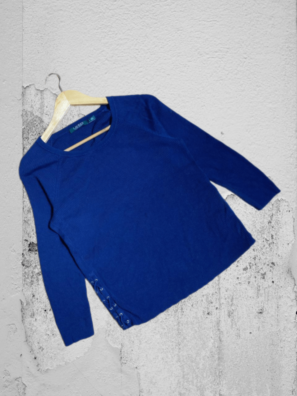 Polo Ralph Lauren Vintage Polo Ralph Lauren Sweater Blue Y2K Streetwear Size US L / EU 52-54 / 3 - 1 Thumbnail