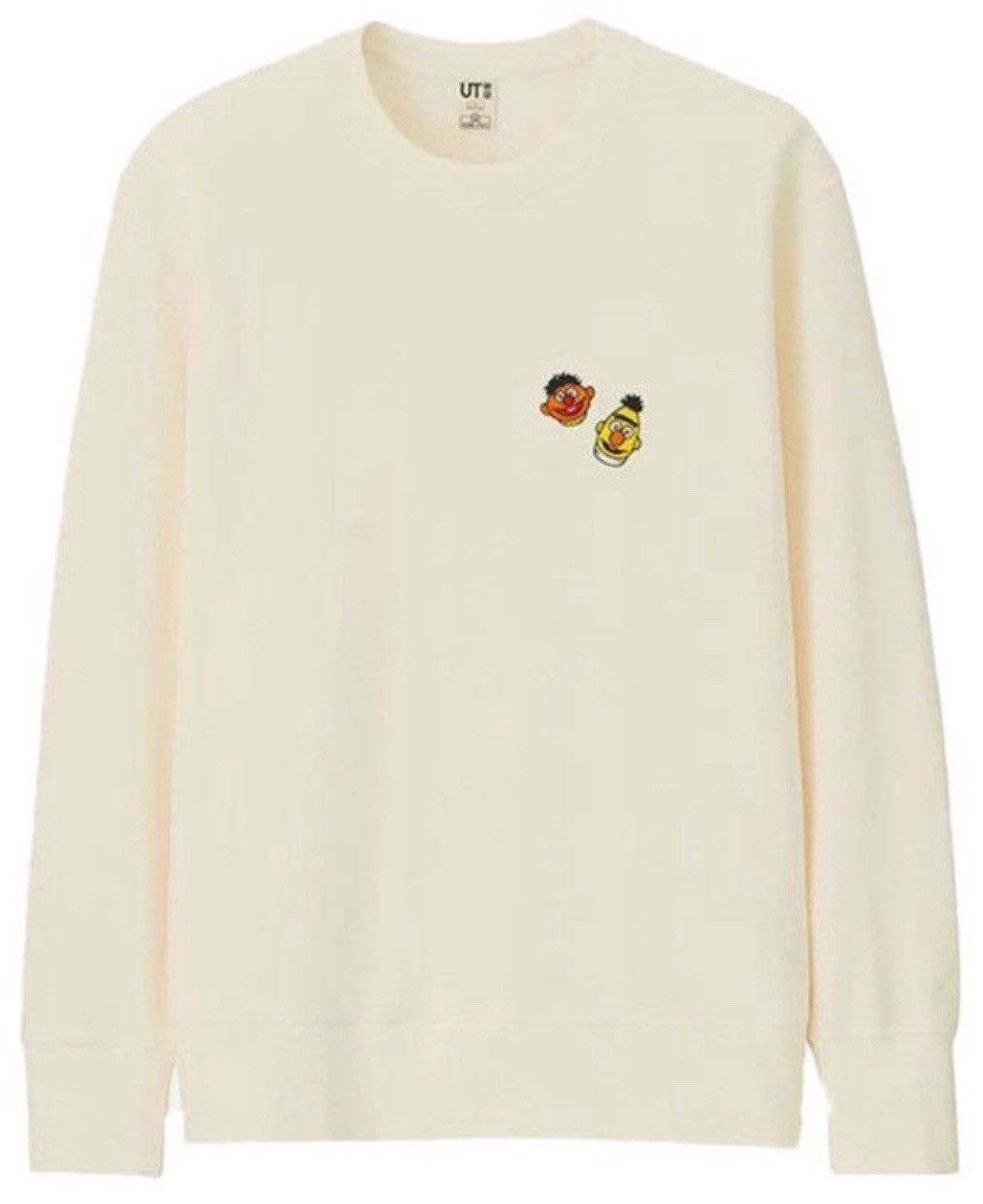 Kaws × Uniqlo DS UNIQLO X KAWS X SESAME STREET BERT AND ERNIE CREWNECK XL Size US XL / EU 56 / 4 - 4 Thumbnail