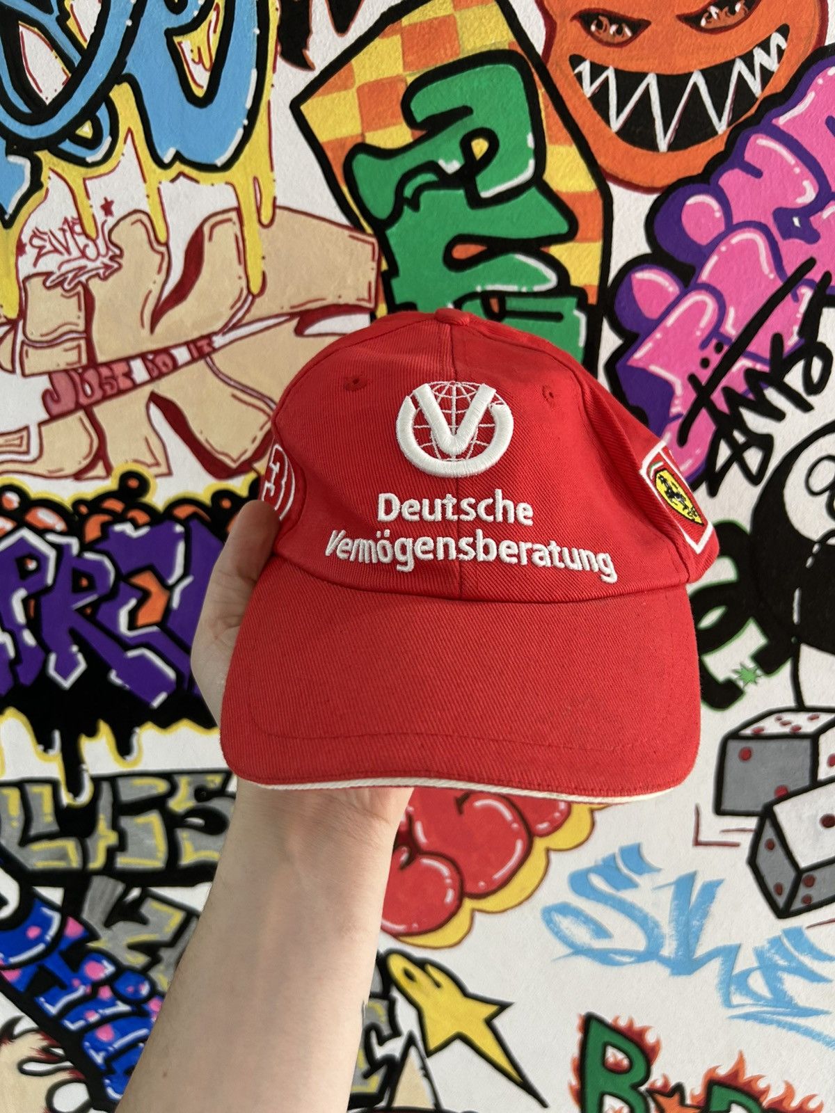 Ferrari × Vintage Michael Schumacher 90s Cap Size ONE SIZE - 1 Thumbnail