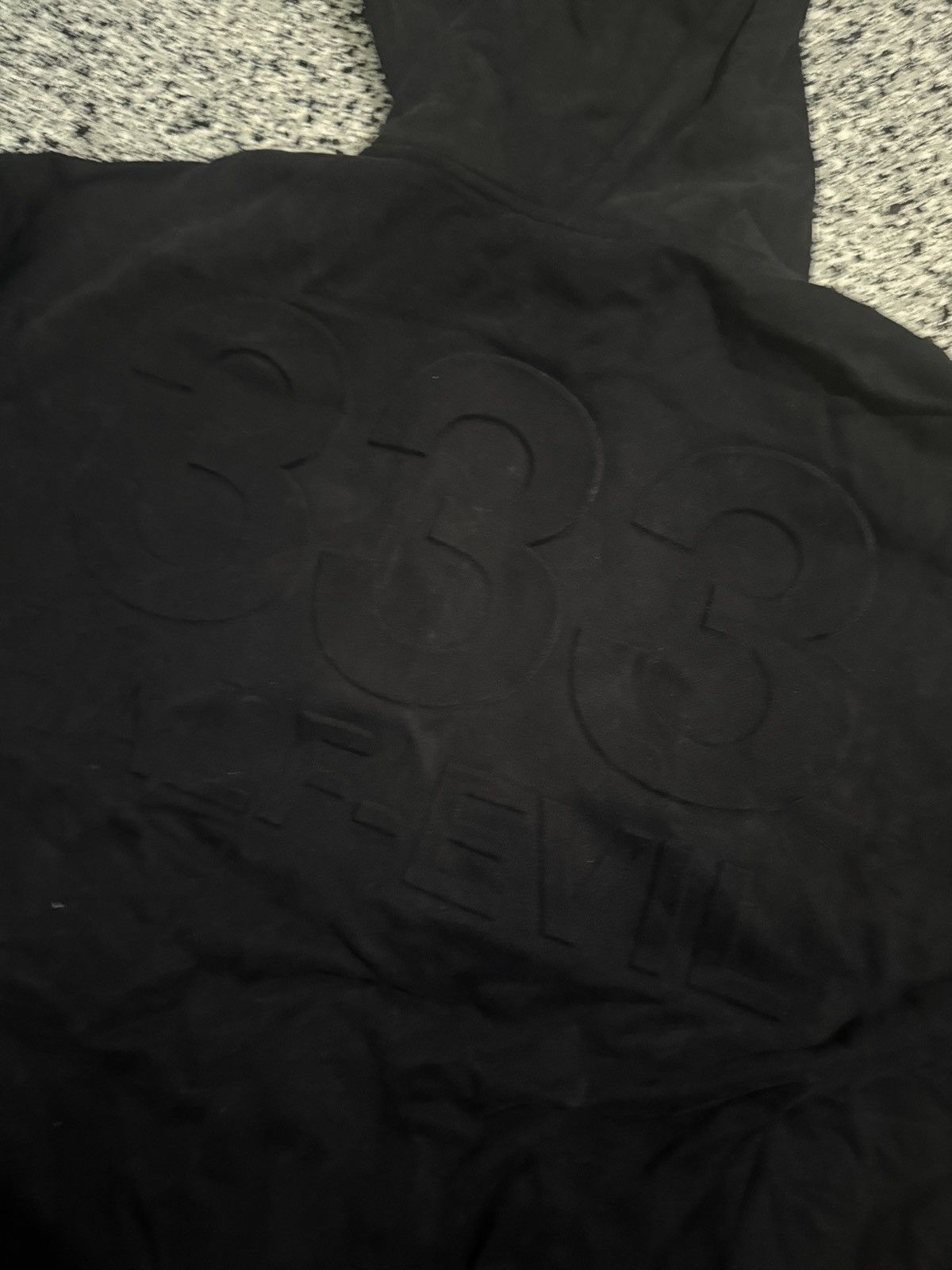 Half Evil HALF EVIL 333 CUT & SEW EMBOSSED HOODIE Size US XXL / EU 58 / 5 - 3 Thumbnail