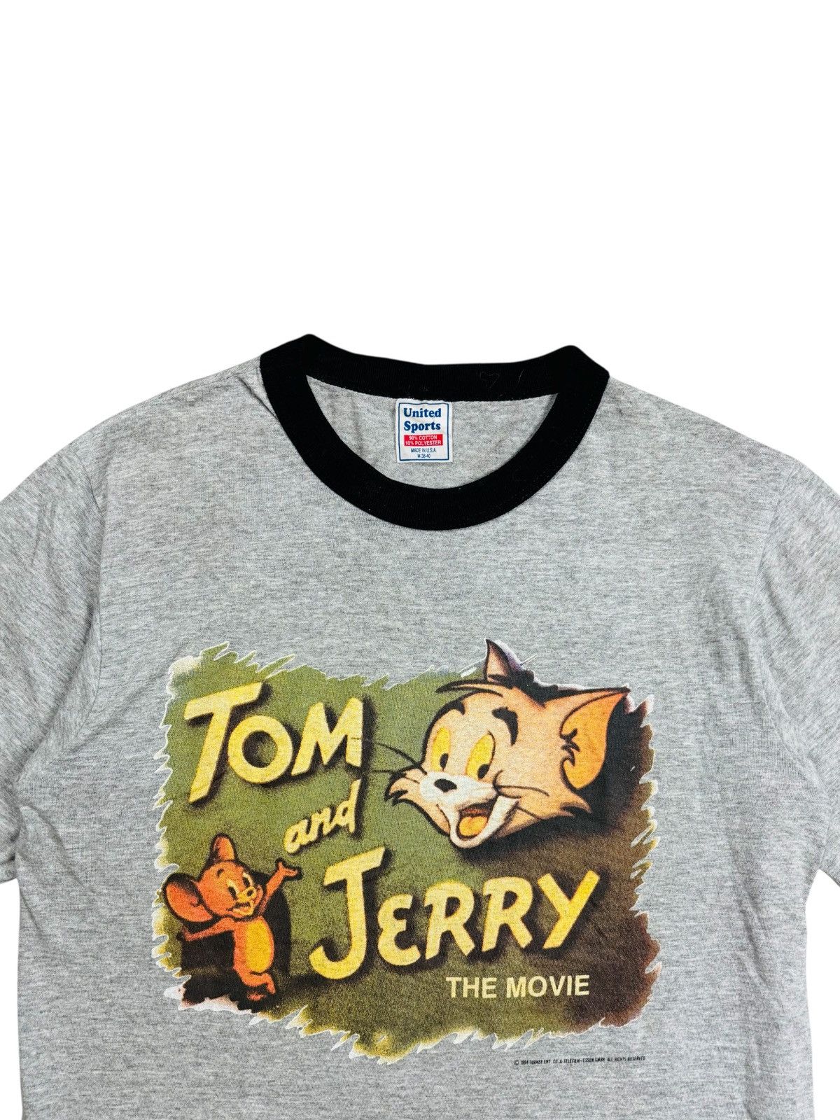 Hysteric Glamour 1994 Tom And Jerry Ringer Tee Size US M / EU 48-50 / 2 - 3 Thumbnail