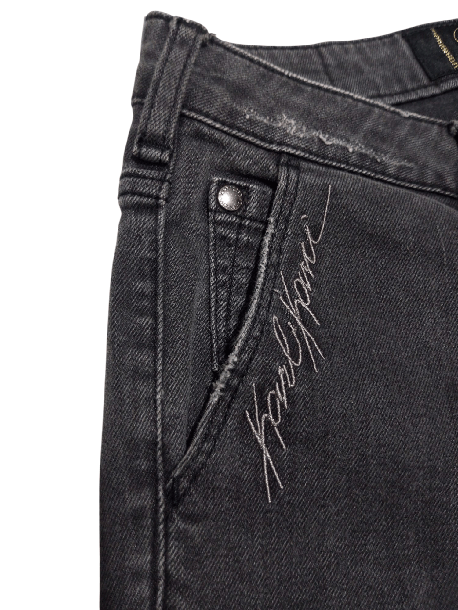 Karl Kani Vintage Karl kani distressed denim Size US 29 - 5 Thumbnail