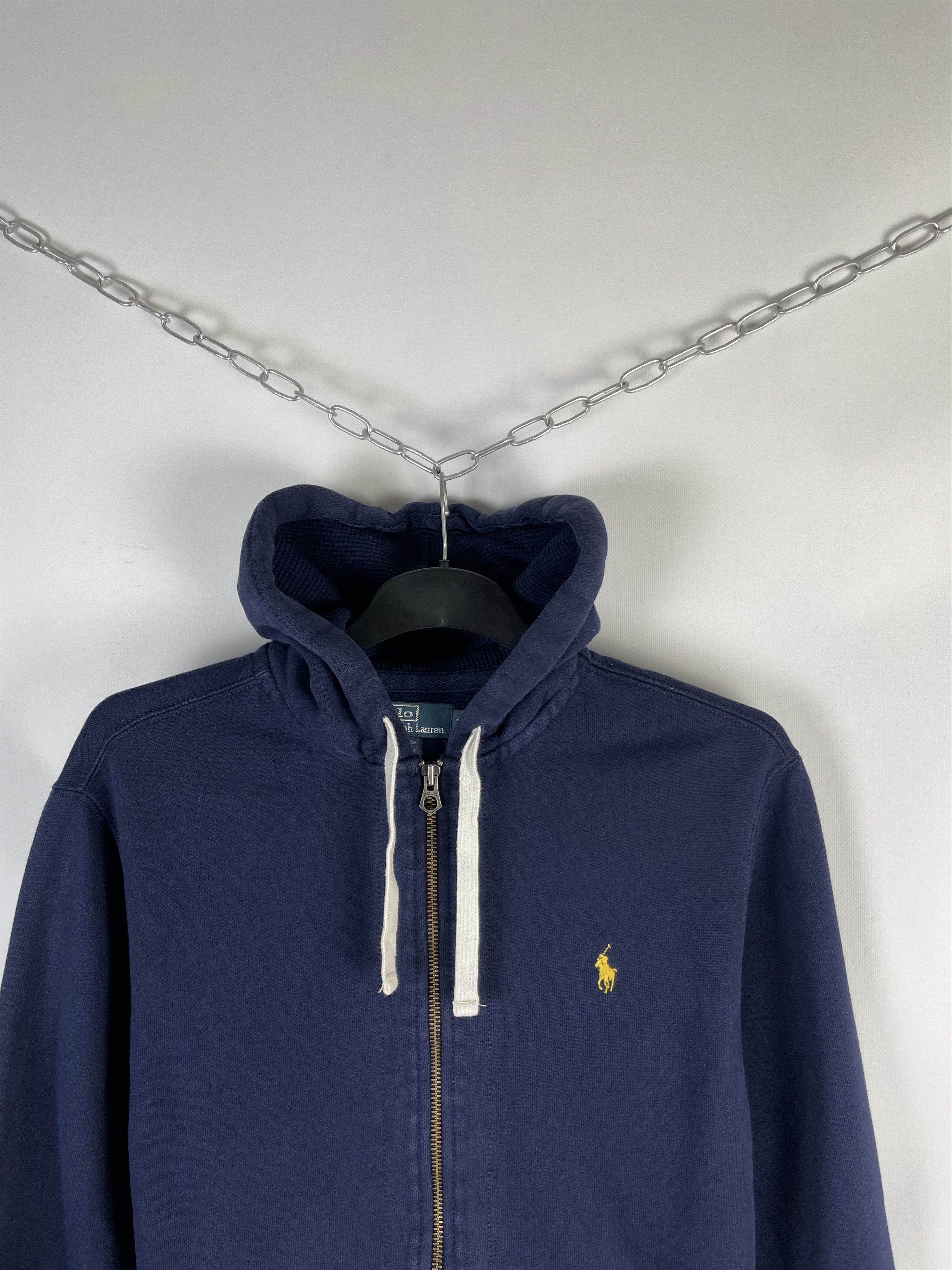 Polo Ralph Lauren Vintage Polo Ralph Lauren Zip Hoodie Y2k Size US L / EU 52-54 / 3 - 3 Thumbnail