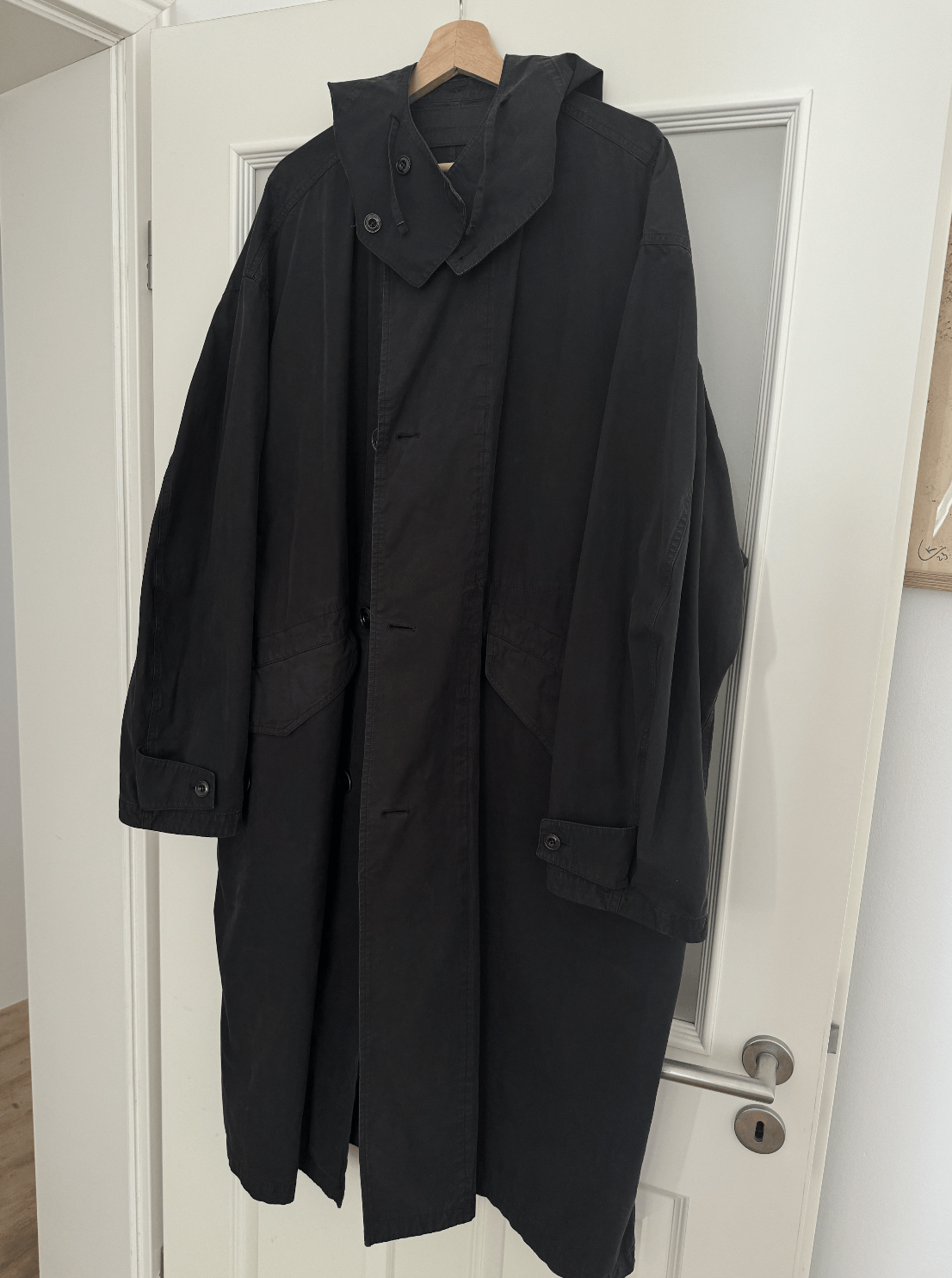 Christophe Lemaire Oversized Cotton Parka Coat 52 Size US L / EU 52-54 / 3 - 1 Thumbnail