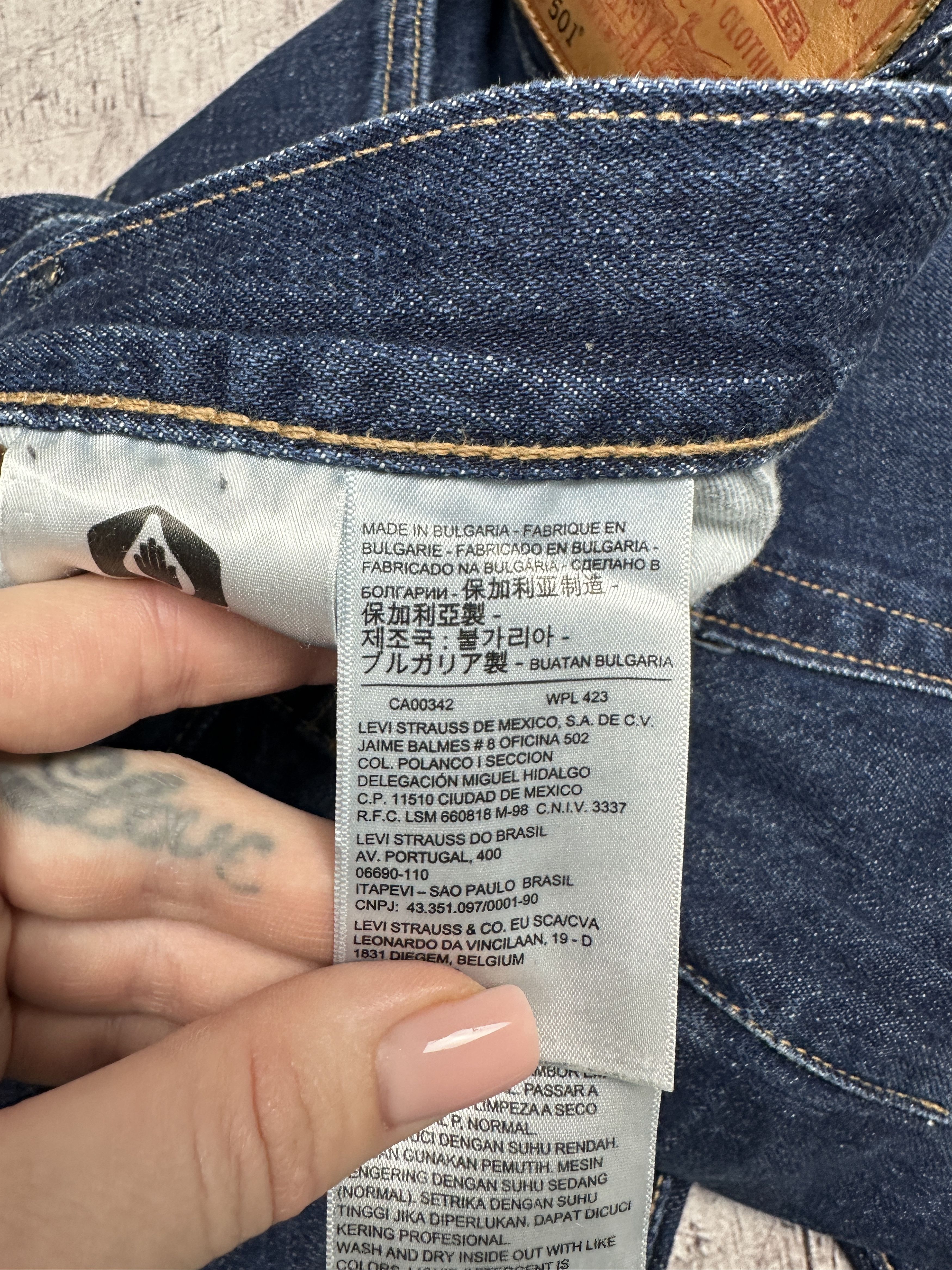 Levi's Levi's 501 Mens Premium Denim Pants Big E Jeans Size 32 x 30 Size US 34 / EU 50 - 8 Thumbnail