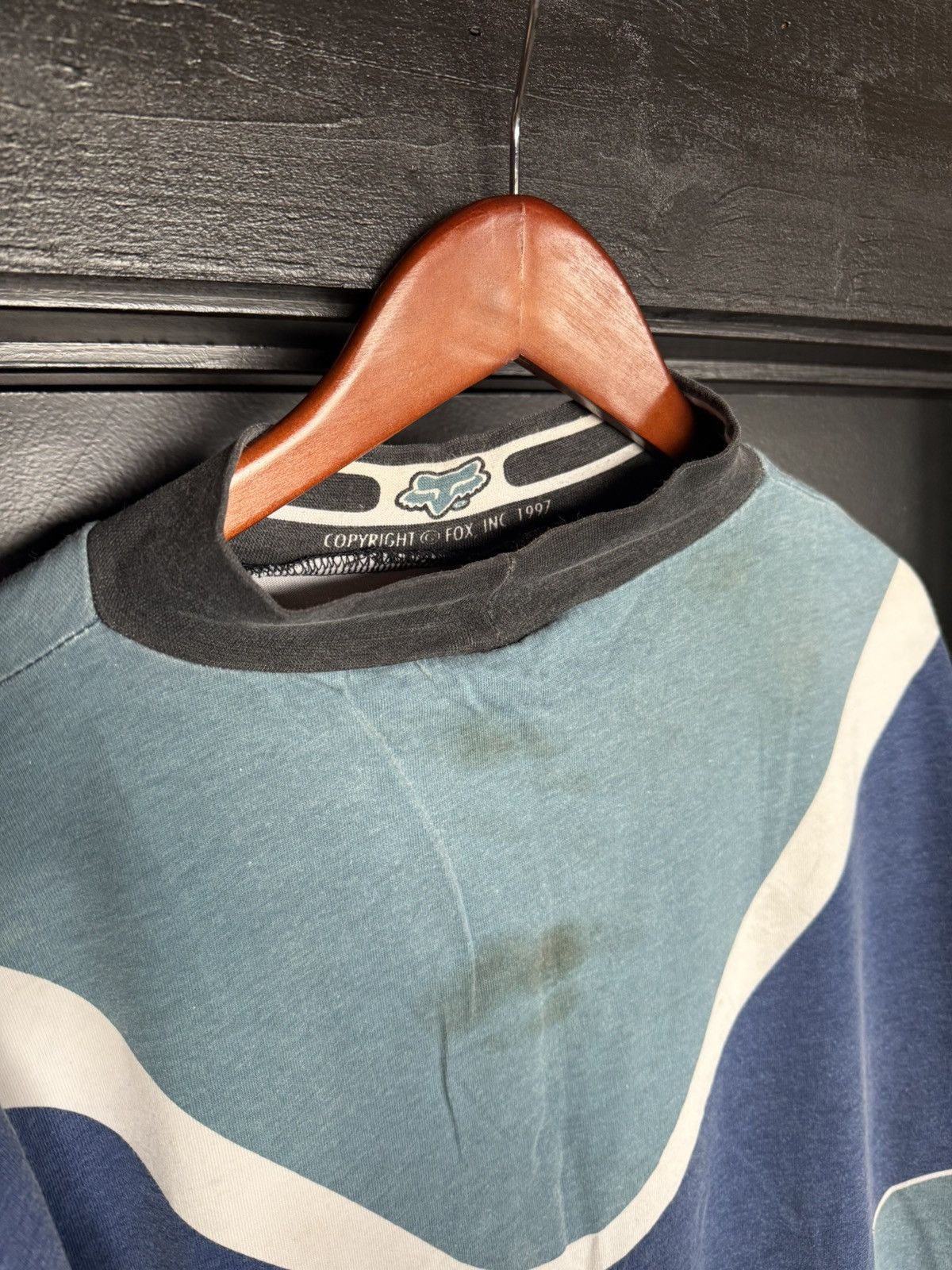 Fox Racing Vintage 90s Fox Racing Jersey Large Size US L / EU 52-54 / 3 - 8 Thumbnail