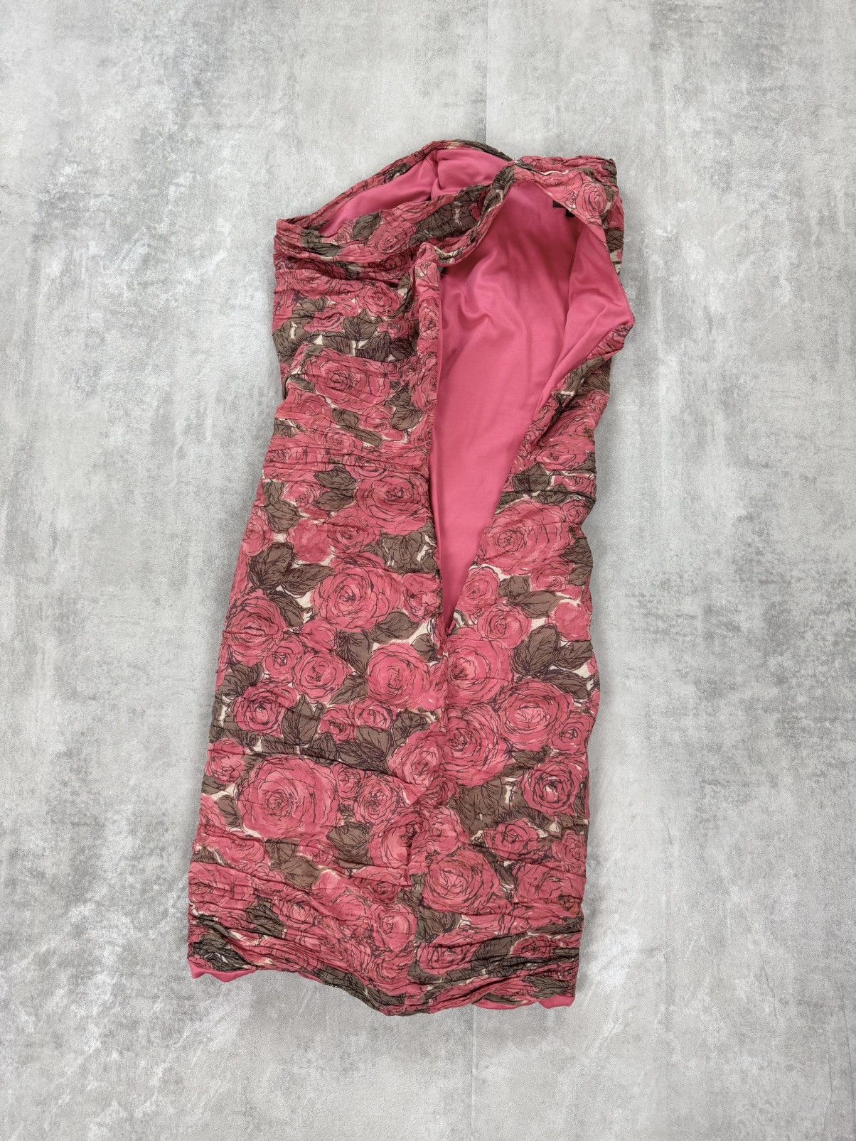 Designer Phase Eight Floral Dress Pleated Womens Size 10 Size M / US 6-8 / IT 42-44 - 6 Thumbnail