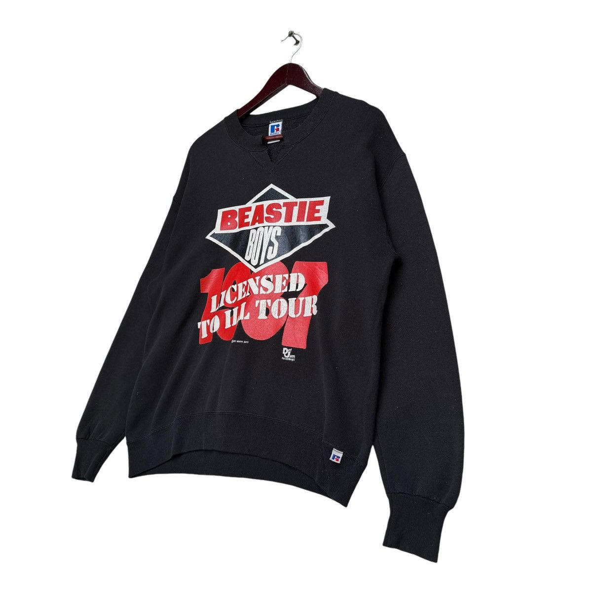 Band Tees × Russell Athletic × Vintage 1987 Beastie Boys Licensed To iLL Tour Def Jam Record Sweats Size US L / EU 52-54 / 3 - 3 Thumbnail