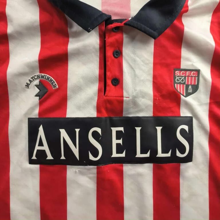 Other Stoke City 1991-92 Matchwinner home football jersey size L Size US L / EU 52-54 / 3 - 4 Thumbnail