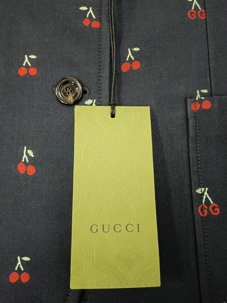 Gucci Gucci Full-print cherry fashion casual suit 2504-Nextarrow Size XS / US 0-2 / IT 36-38 - 5 Thumbnail
