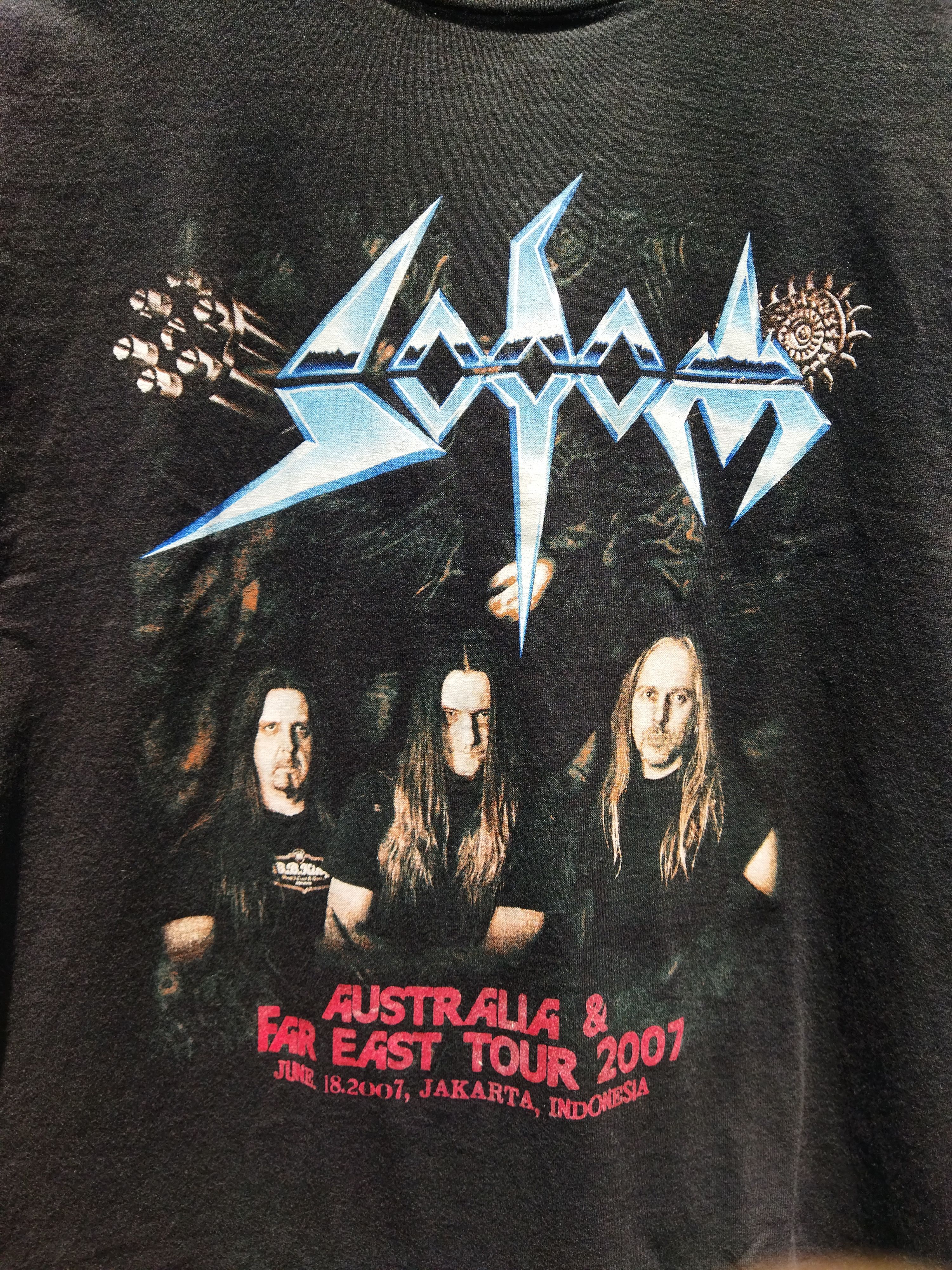 Band Tees SODOM australia & far east tour 2007 Size US L / EU 52-54 / 3 - 2 Thumbnail