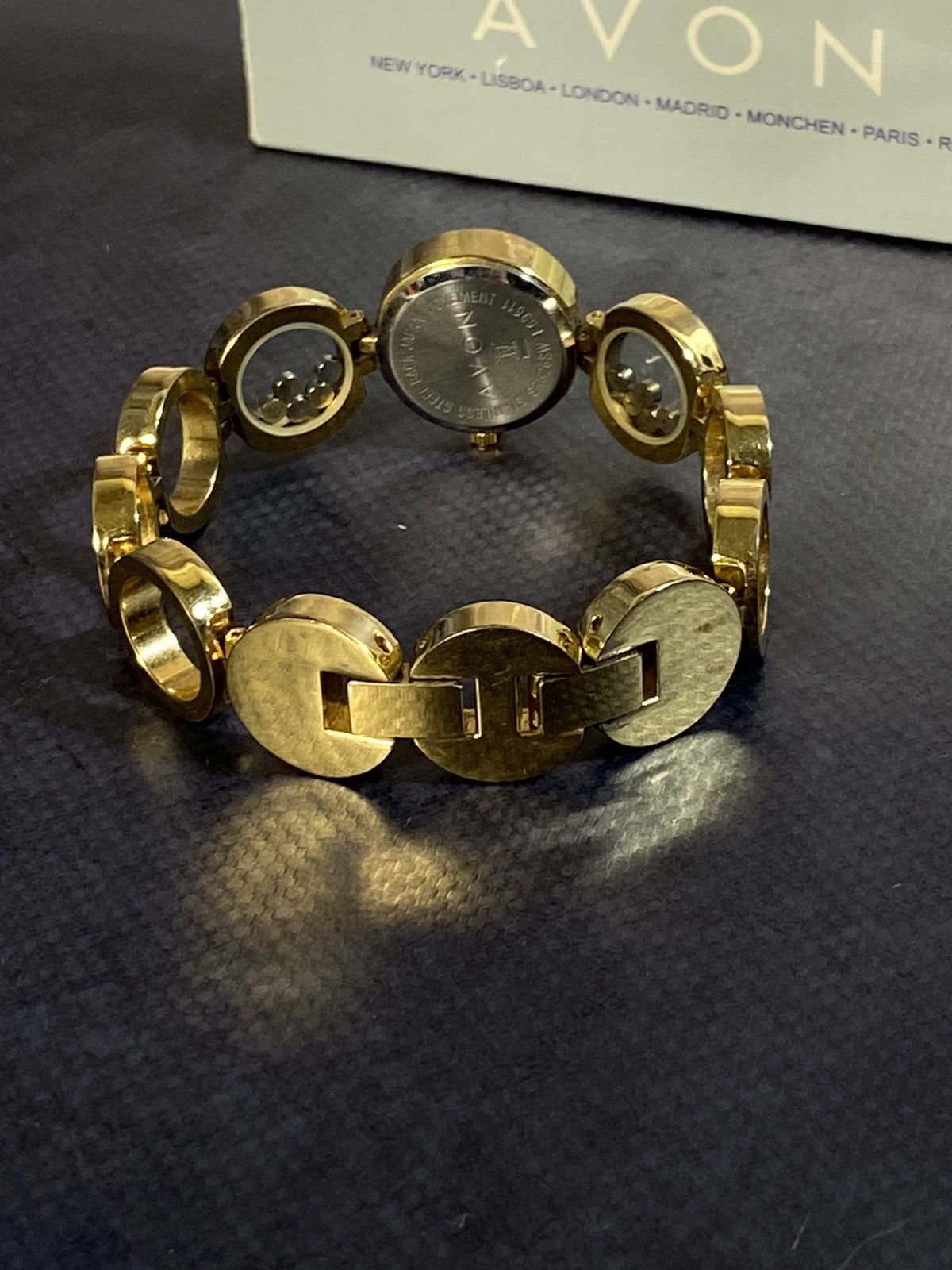 Jewelry Avon Crystal Accent Bracelet Watch Japanese Brand Size ONE SIZE - 5 Thumbnail