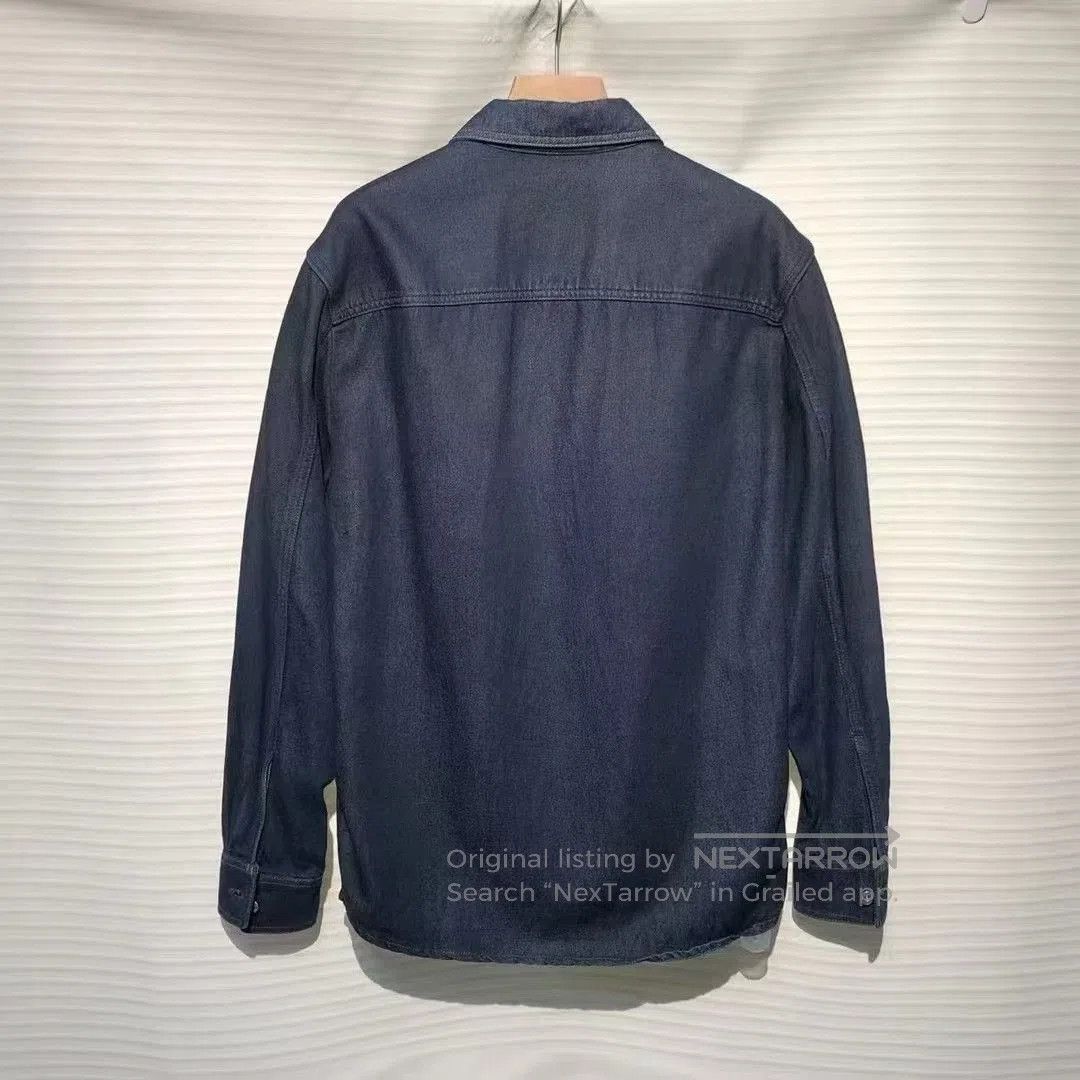 Valentino Valentino Big Logo Denim Shirt Jacket. Size US M / EU 48-50 / 2 - 2 Thumbnail