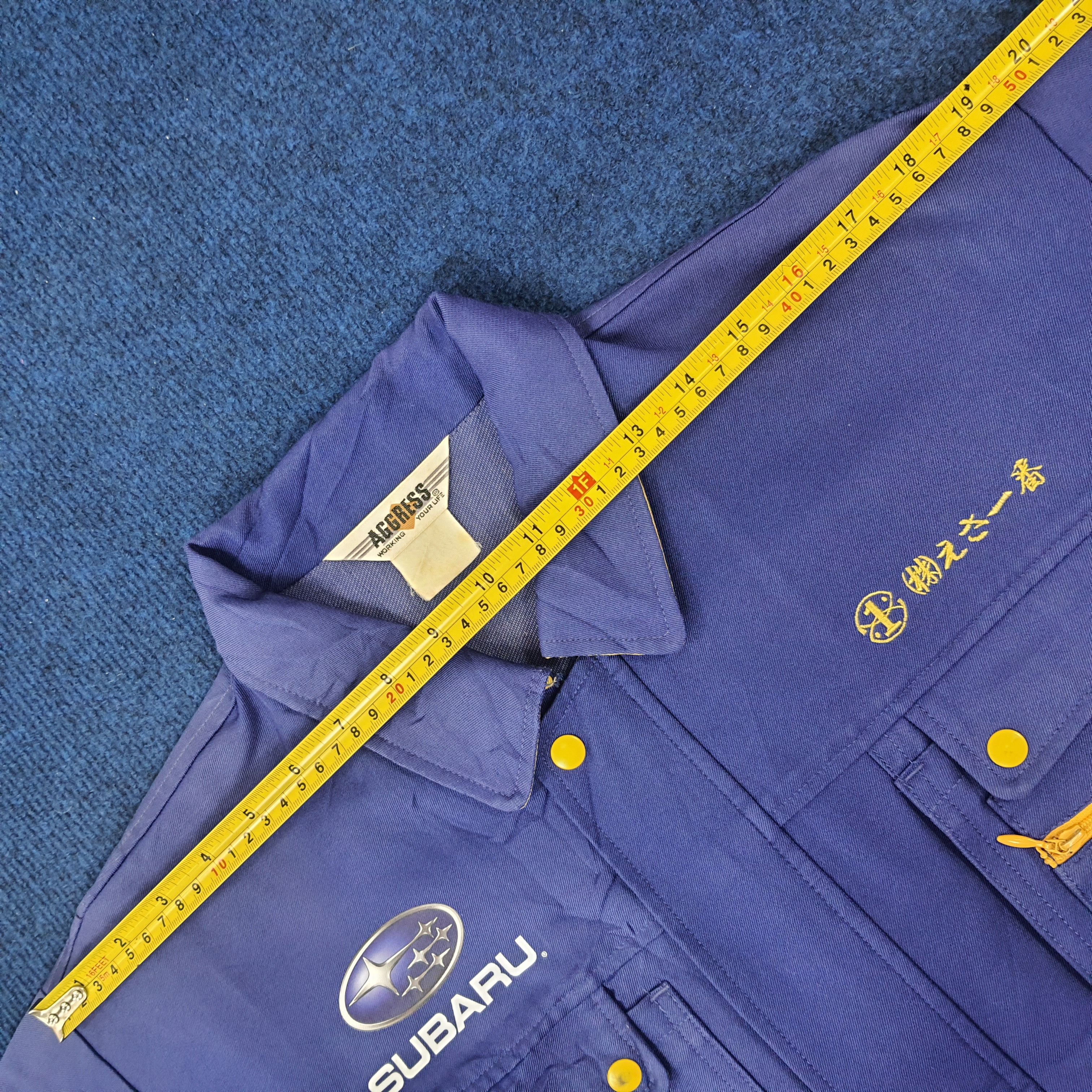 Japanese Brand × Vintage Vintage SUBARU Japan Motorsports Racing Jacket C215N27 Size US M / EU 48-50 / 2 - 7 Thumbnail