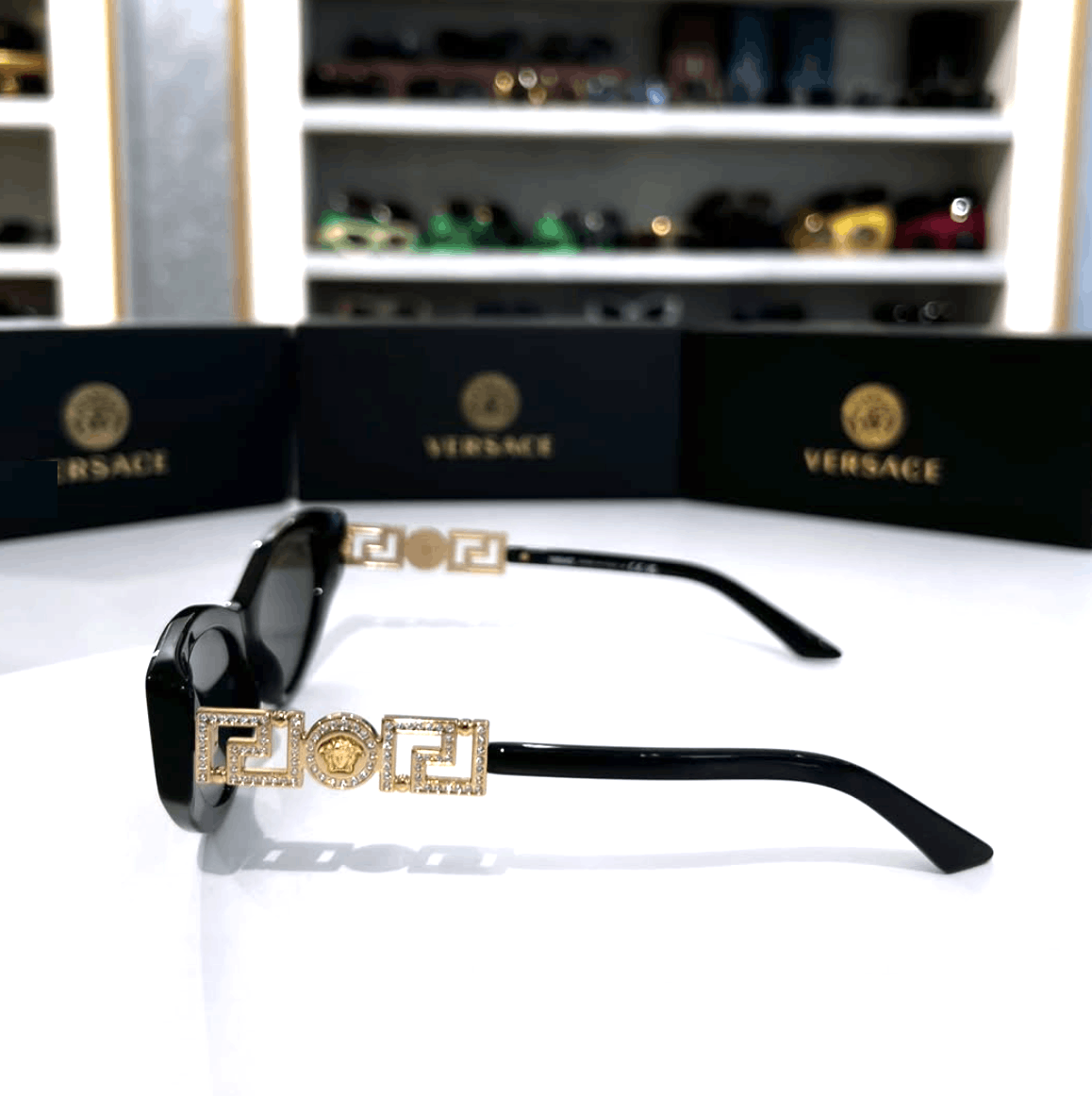 Versace Versace NEW Versace VE4470B-GB187(VE4470B-GB187-56) Size ONE SIZE - 6 Thumbnail
