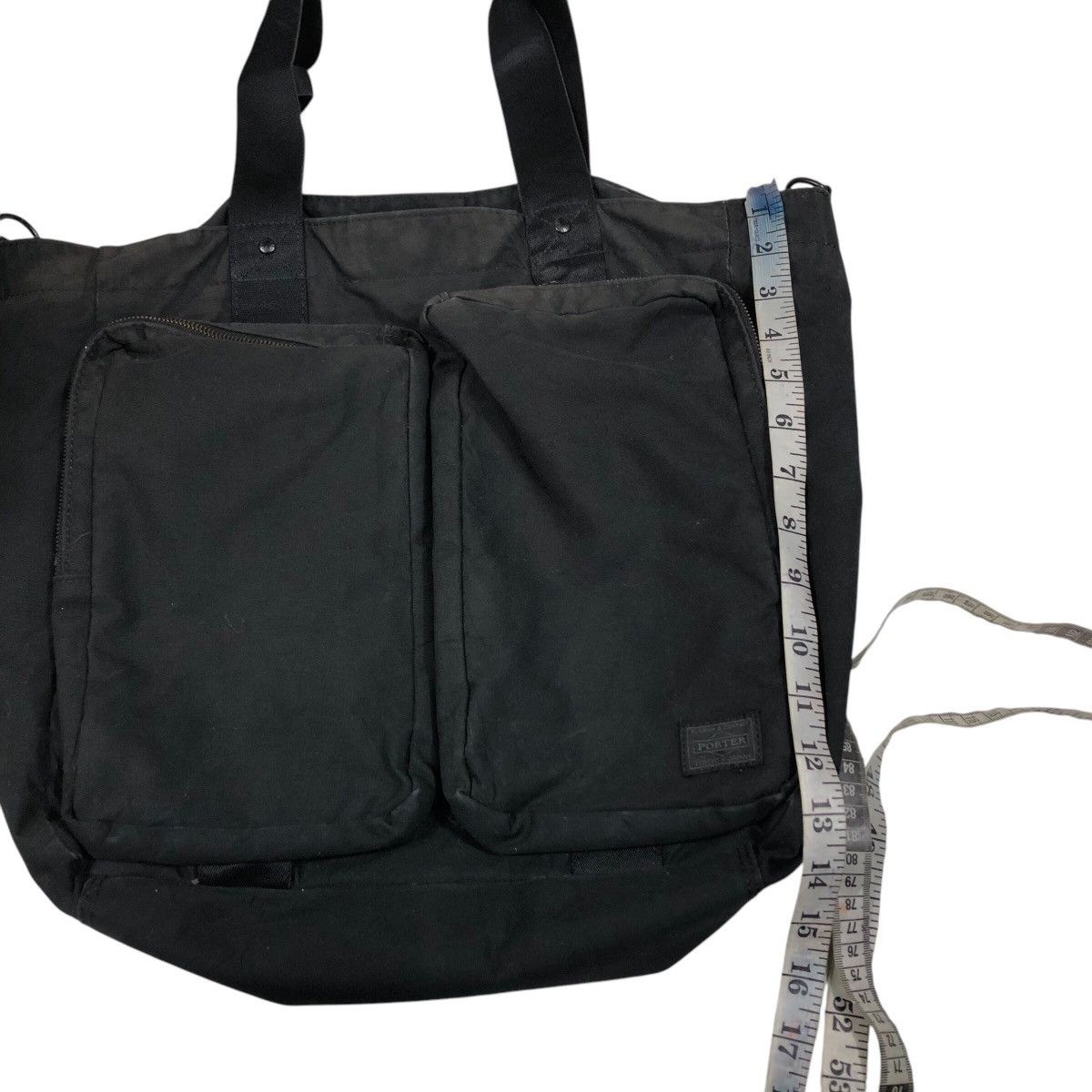 Japanese Brand × Porter 📌Vintage Porter Tote Bag Hand Carry Duck Canvas Size ONE SIZE - 14 Thumbnail